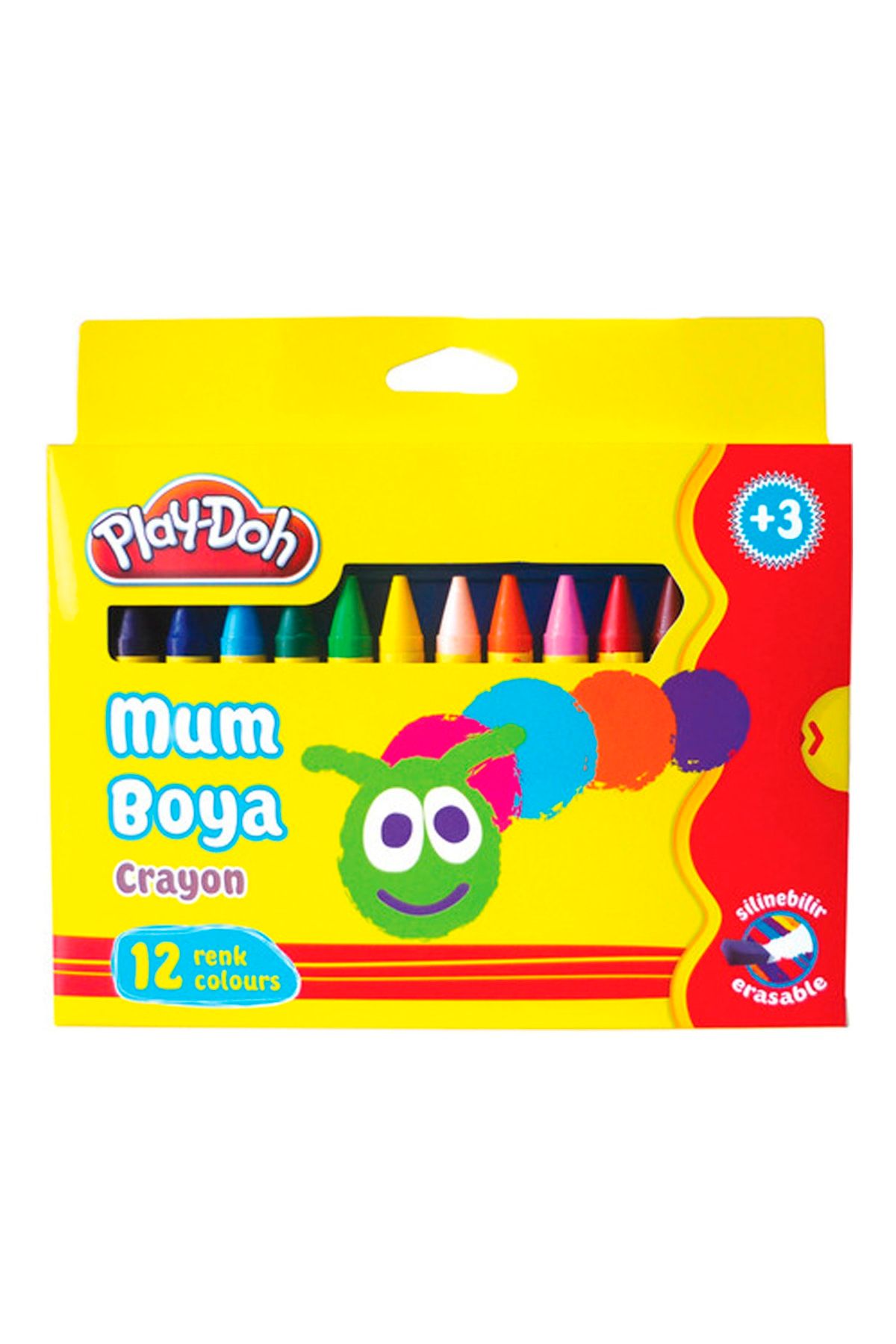 Play Doh Play-doh 12'li Jumbo Mum Boya Play-cr005