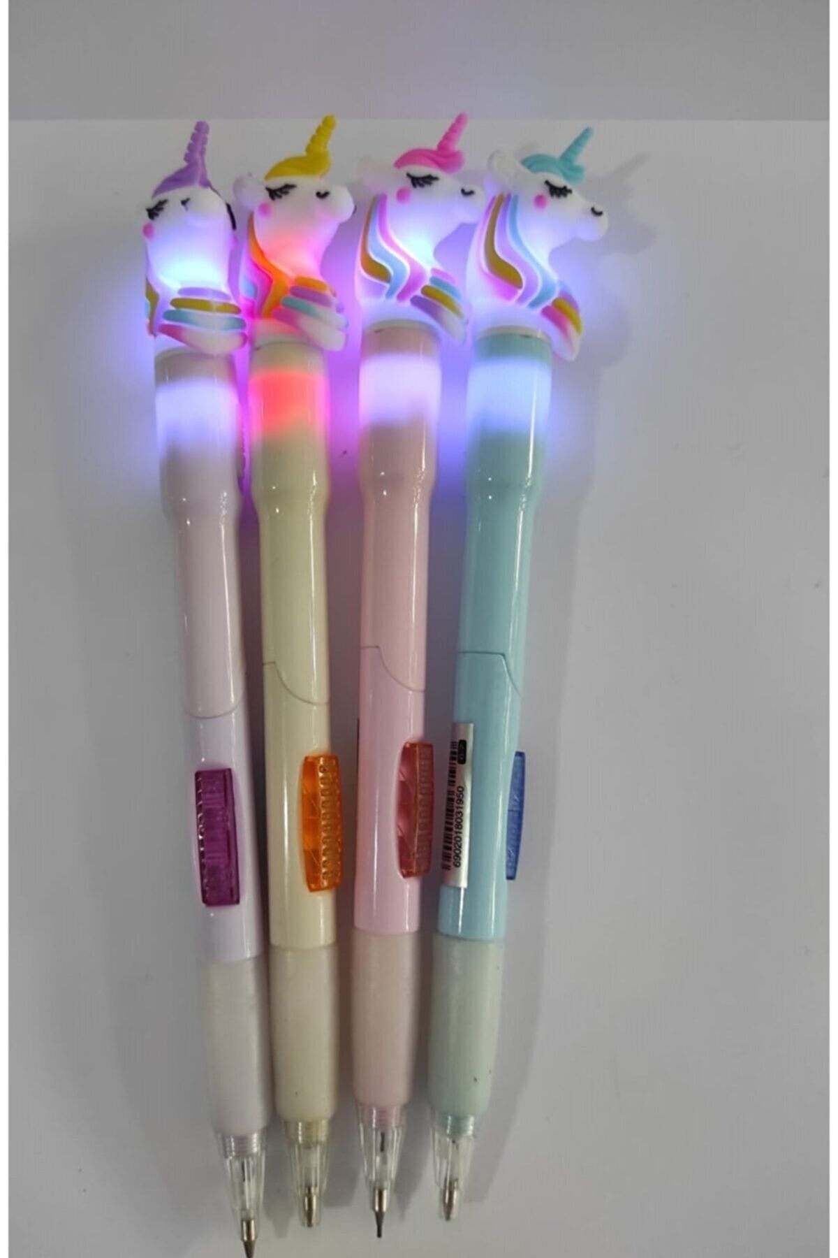 Rainbow Unıcorn Işıklı Versatil 0.7 - Unicorn Işıklı 0.7 Uçlu Kalem