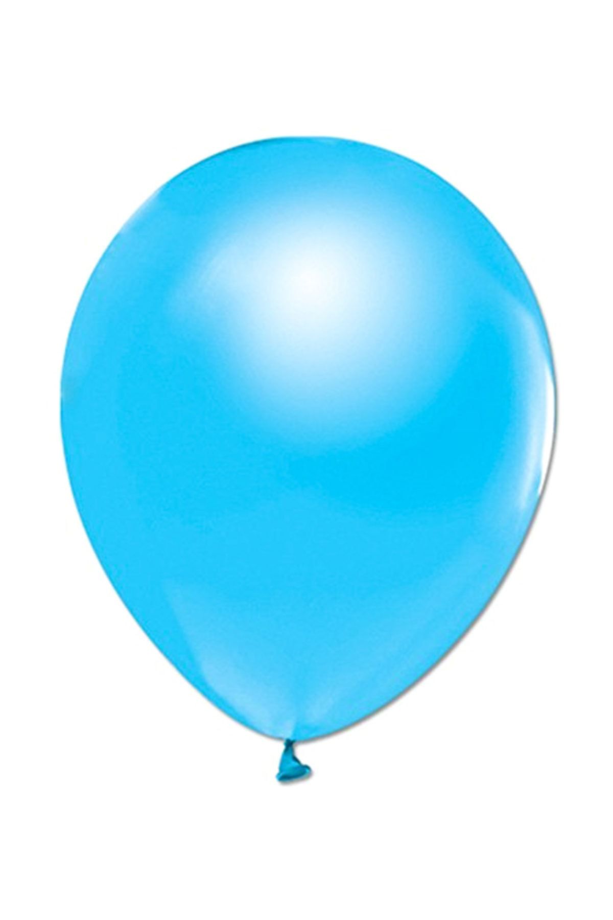partisüs Açık Mavi Metalik Balon 10'lu 12"(30cm)