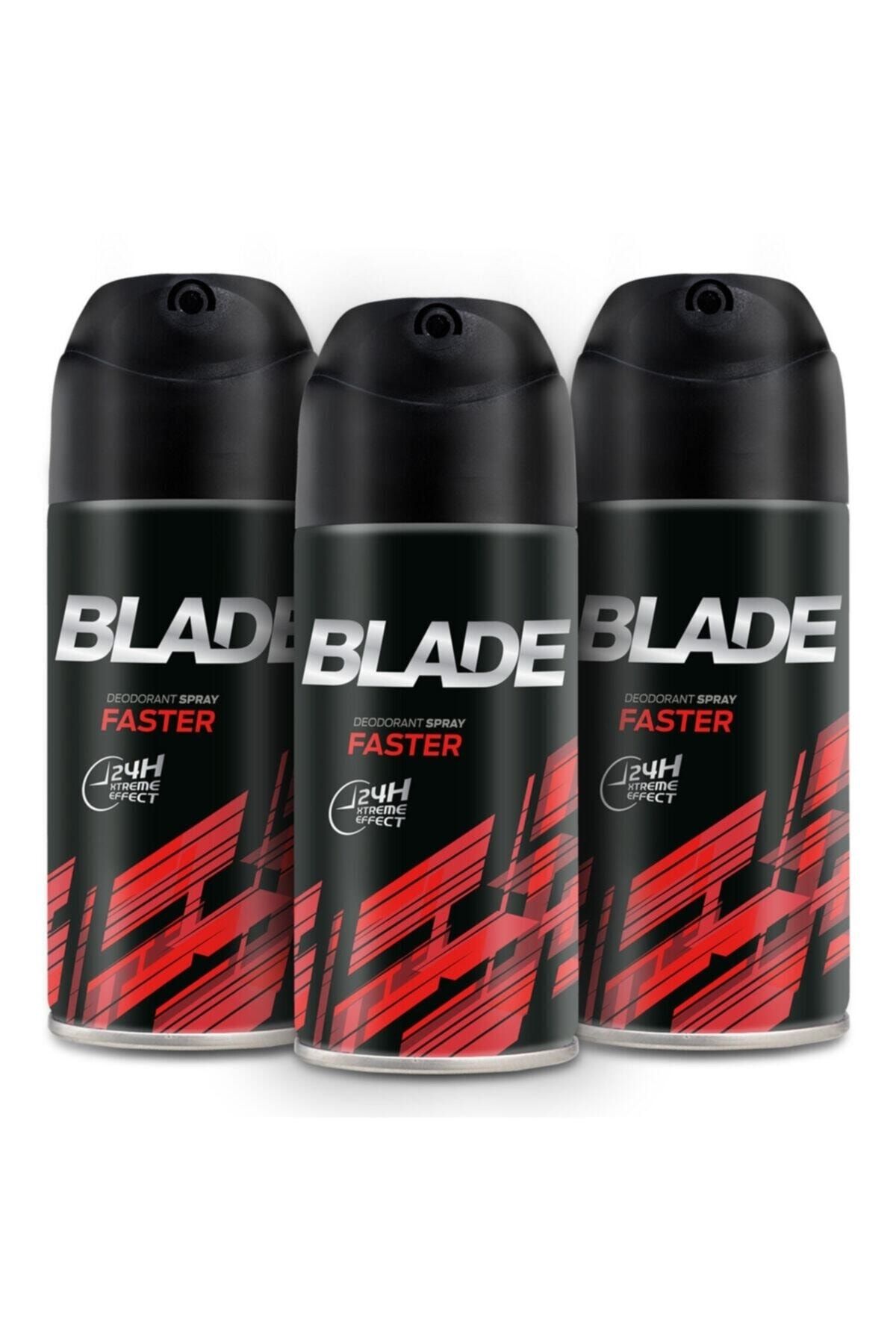 Faster Erkek Deodorant 3x150ml_0
