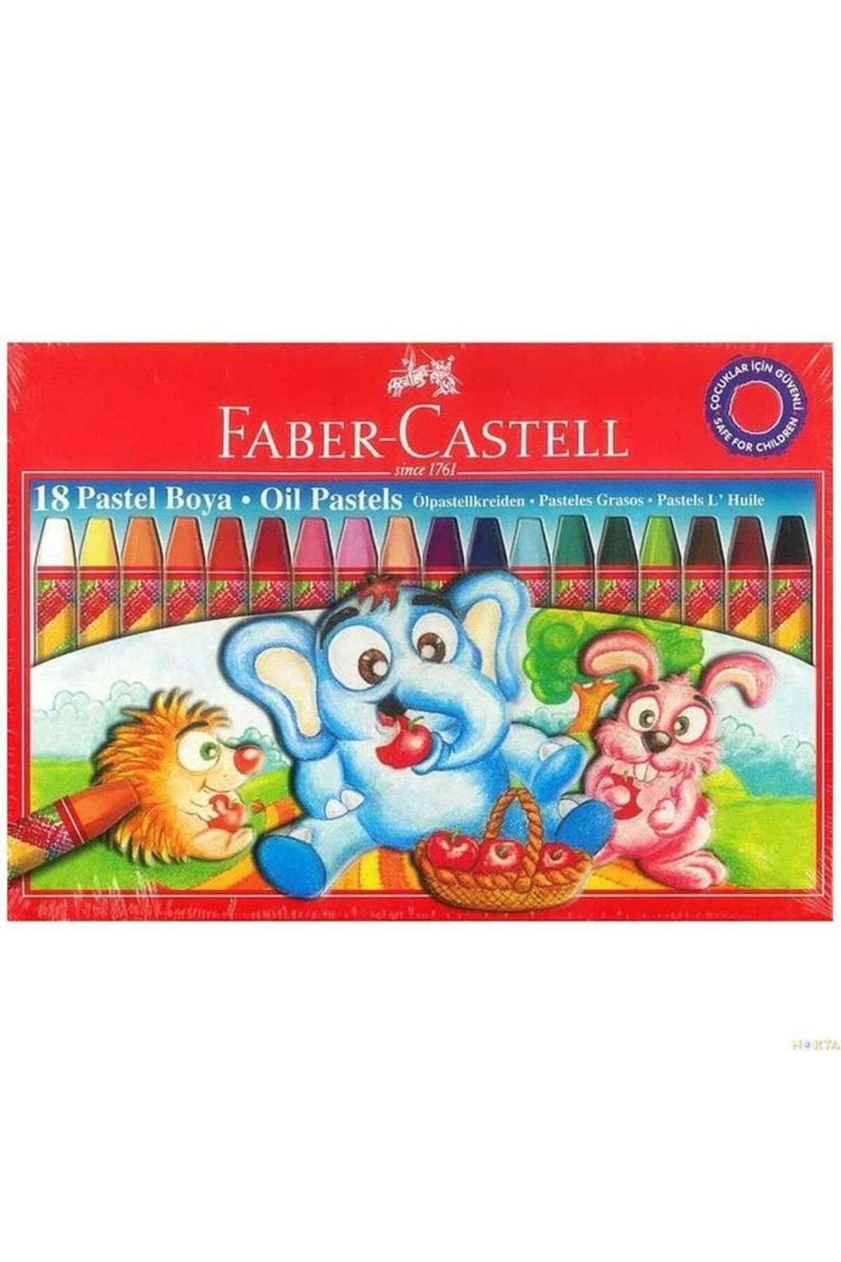 Kelebek Oyuncak Faber Castell Pastel Boya 18 Renk