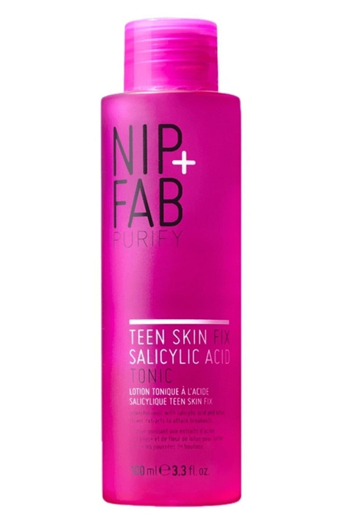 NIP+FAB Teen Skin Fix Salisilik Asit Tonik 100 Ml (cilde Zarar Veren Kimyasallar Içermez)