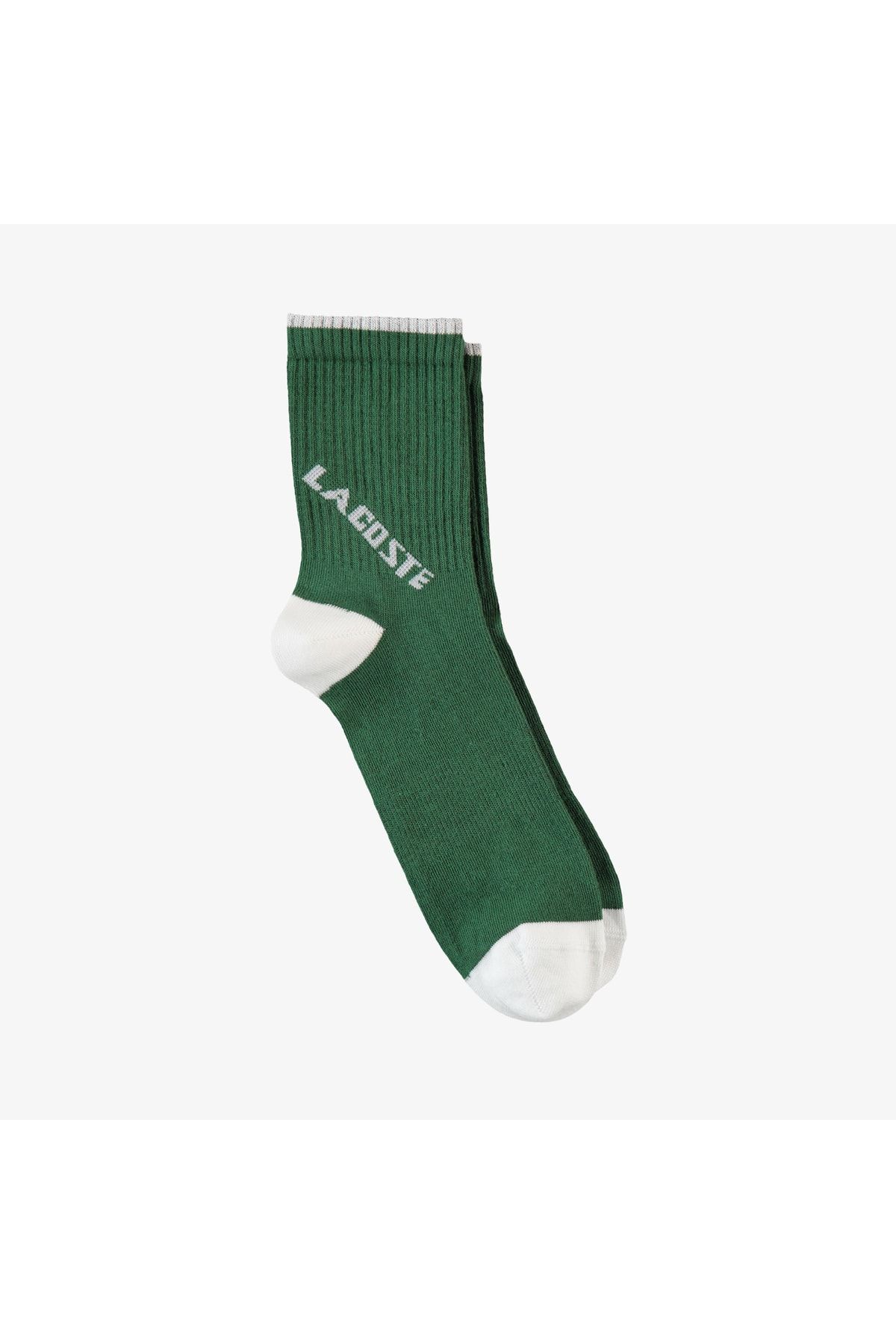 Lacoste Erkek Renk Bloklu Yeşil Çorap