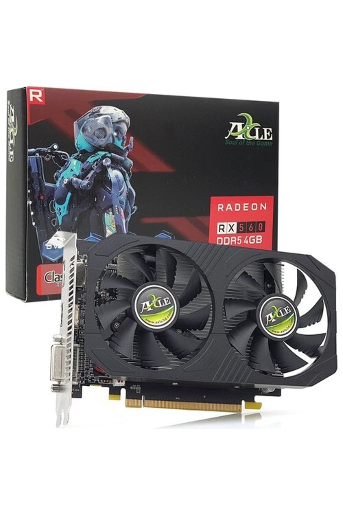 Genel Markalar Amd Radeon Rx560 4gb 128bit Ddr5 (dx12) Dual Fan Pcı-e 3.0 Ekran Kartı (ax-rx5604gd5p8dıpd)
