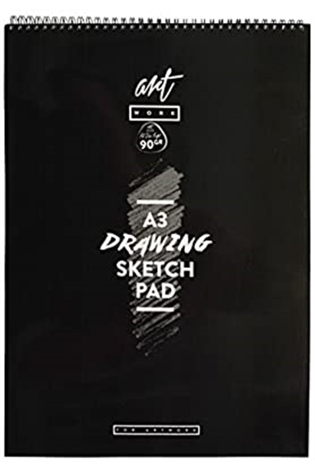 Artwork Art Work Çizim Bloğu A3 100 Yaprak Ivory Sketch Pad