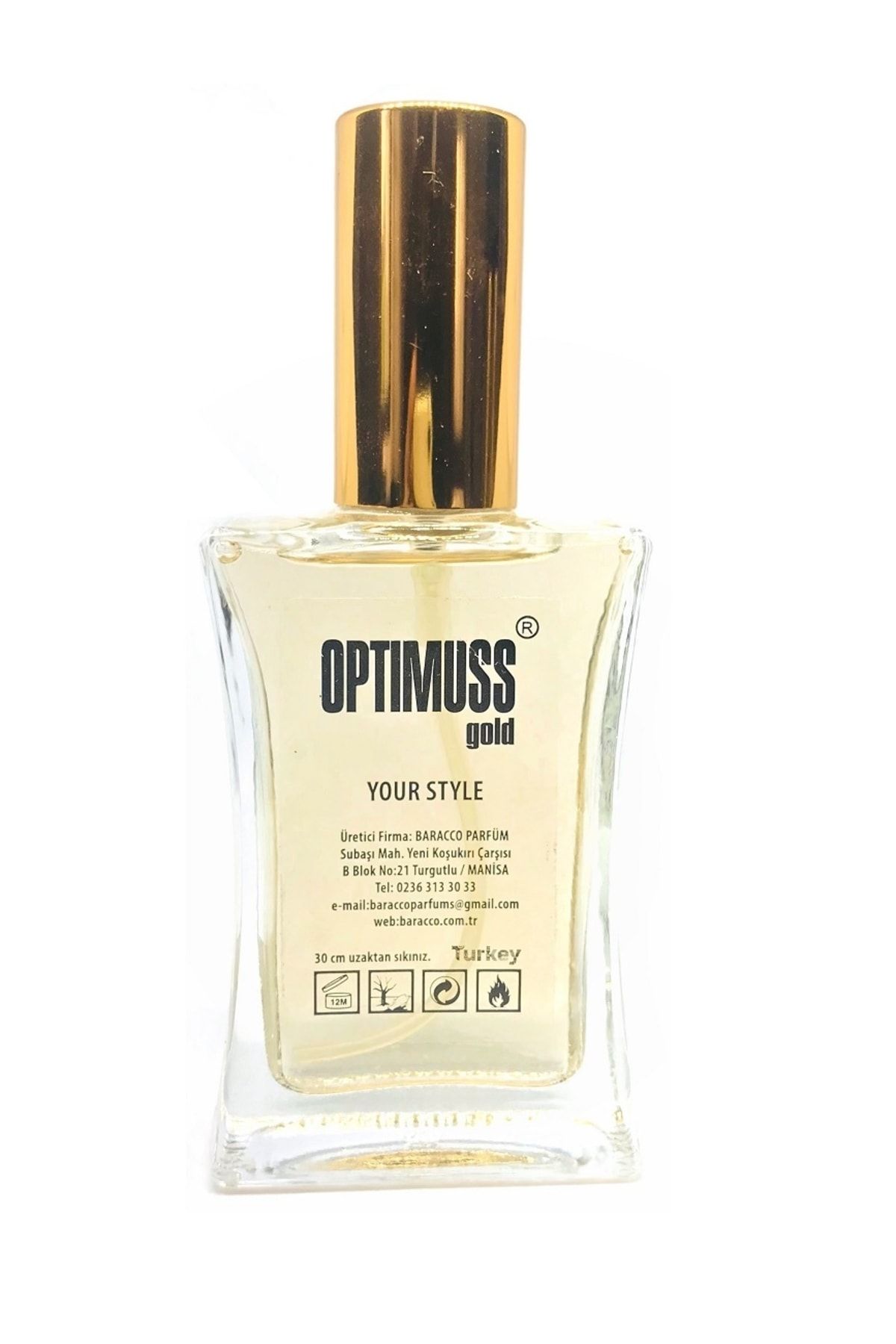 optimuss gold Yasemin Portakal Çiçeği Paçuli 50 ml Kadın Parfüm