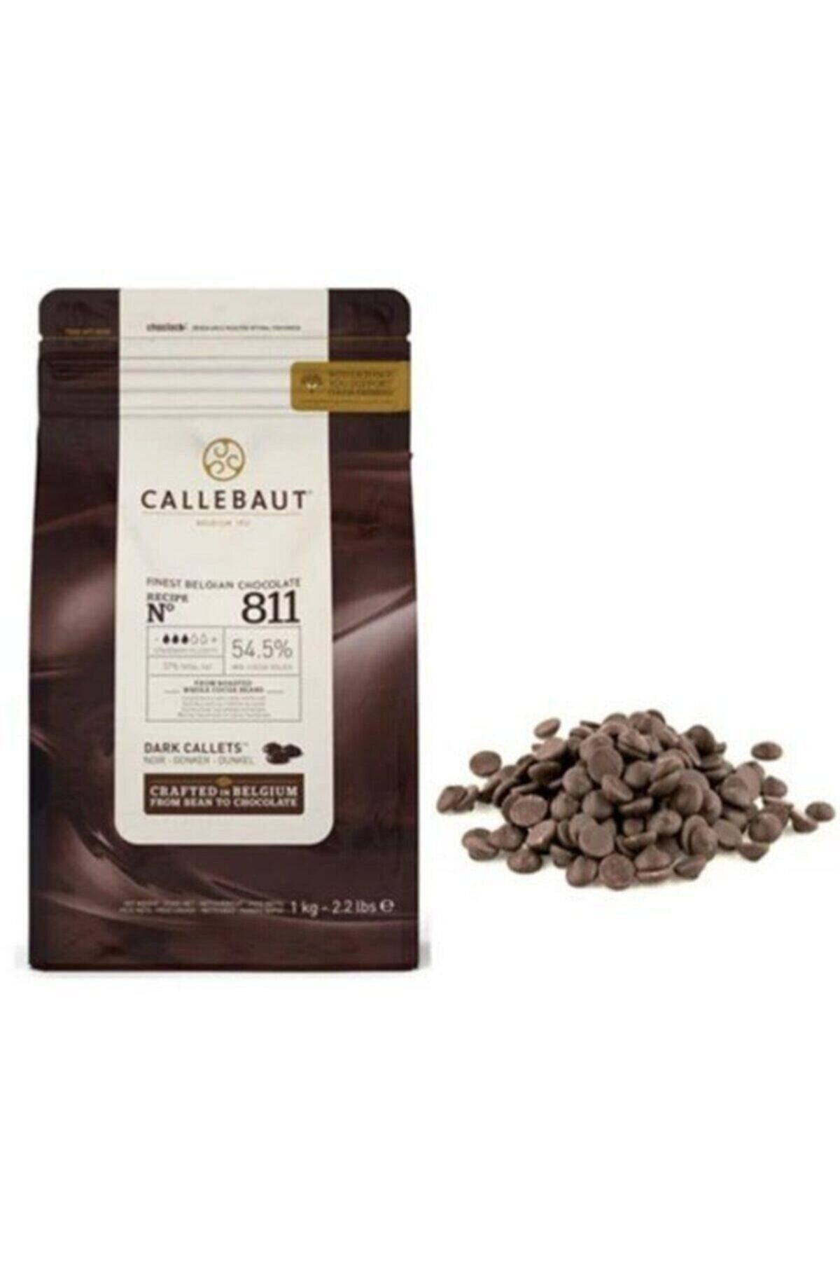Callebaut Bitter Kuvertür Çikolata-drop 1 Kg