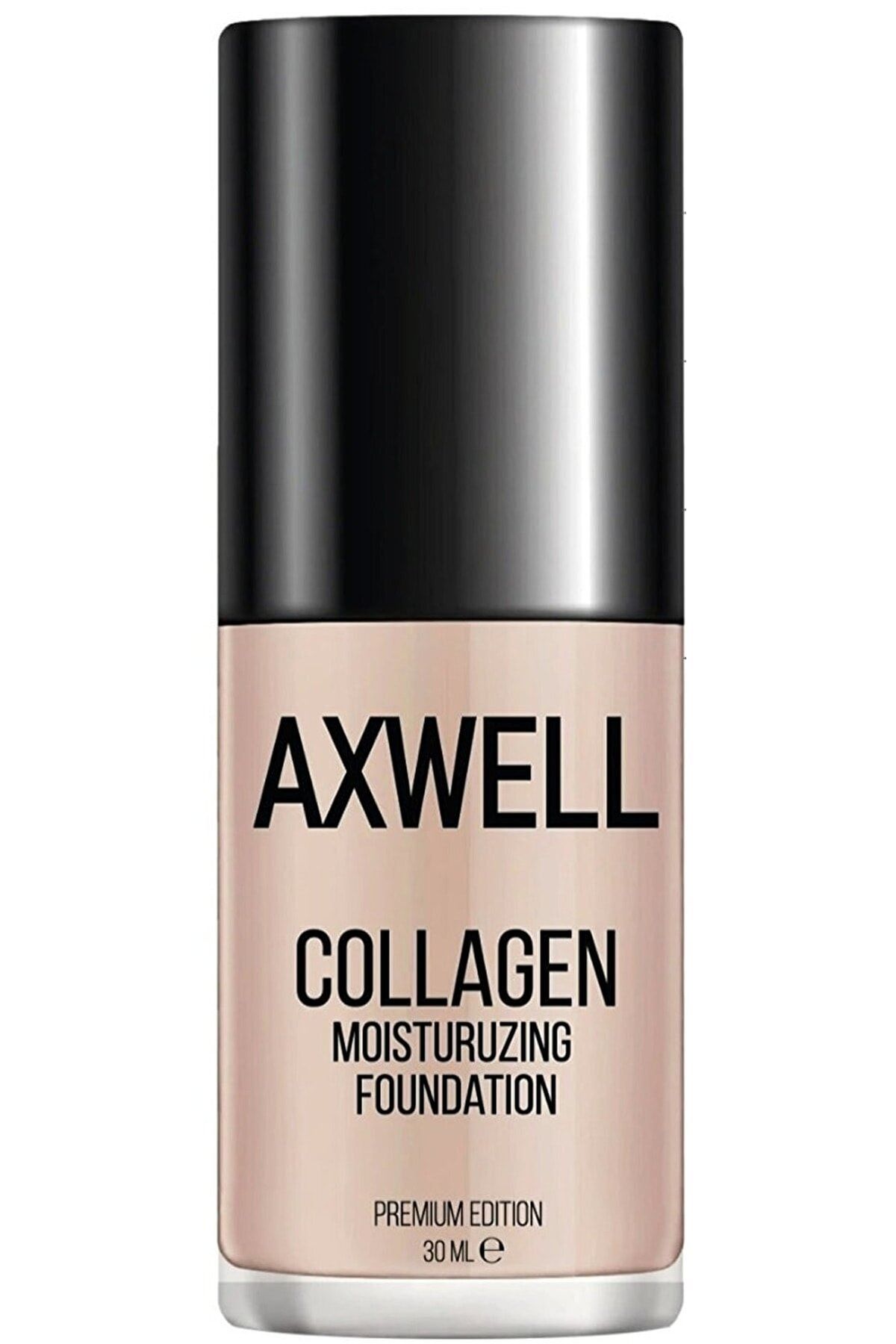AXWELL Premıum Edıtıon Collagen Foundatıon Kolajenli Fondöten Nemlendirici Etki 30 ml Dark Koyu