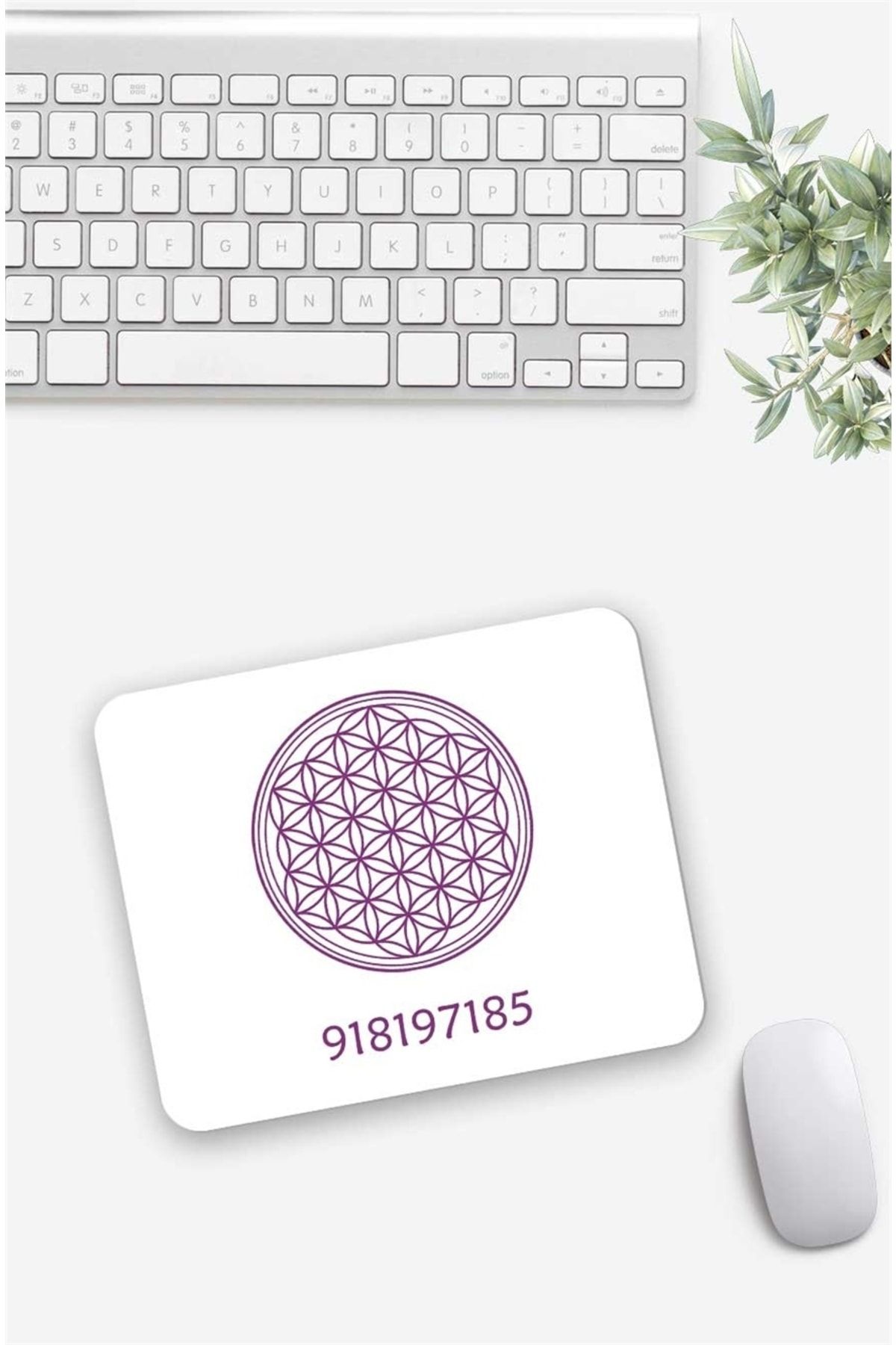 Gizeo Concept Sayı Sekansı 918197185 Herşey Yolunda Desenli Mouse Pad