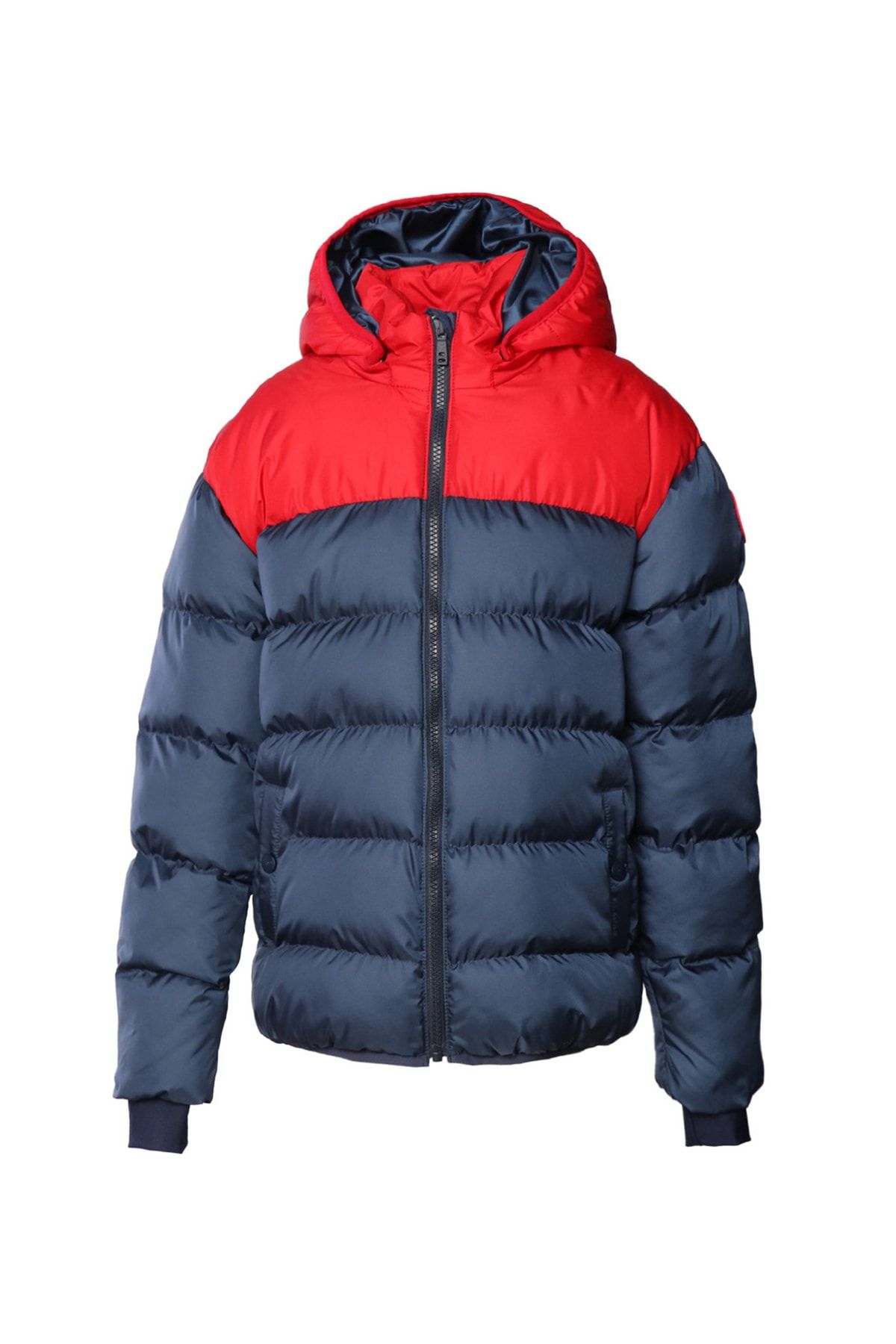 hummel Mavi Erkek Mont 940177-7954 Hmlgeon Zıp Coat