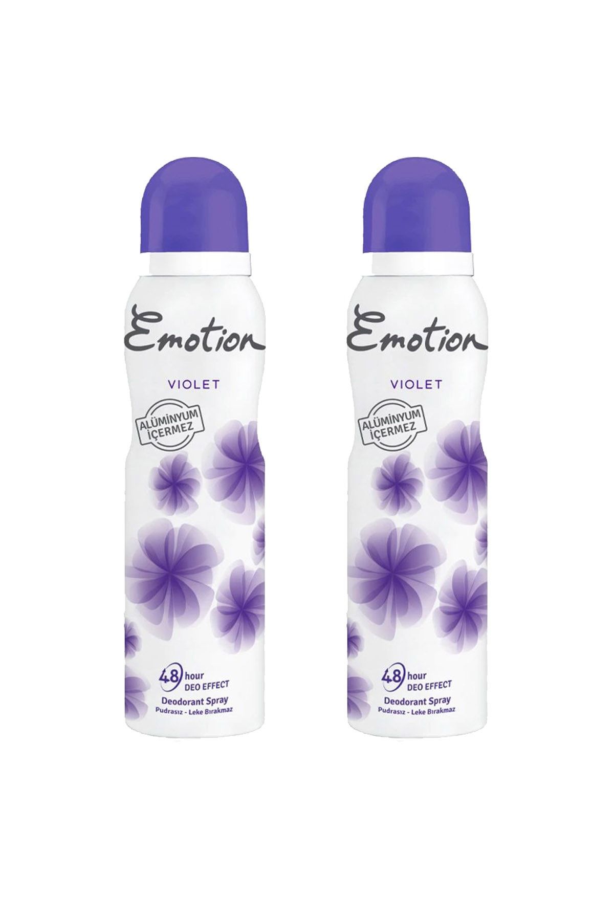 Emotion 2 Adet Violet Kadın Deodorant 150 Ml
