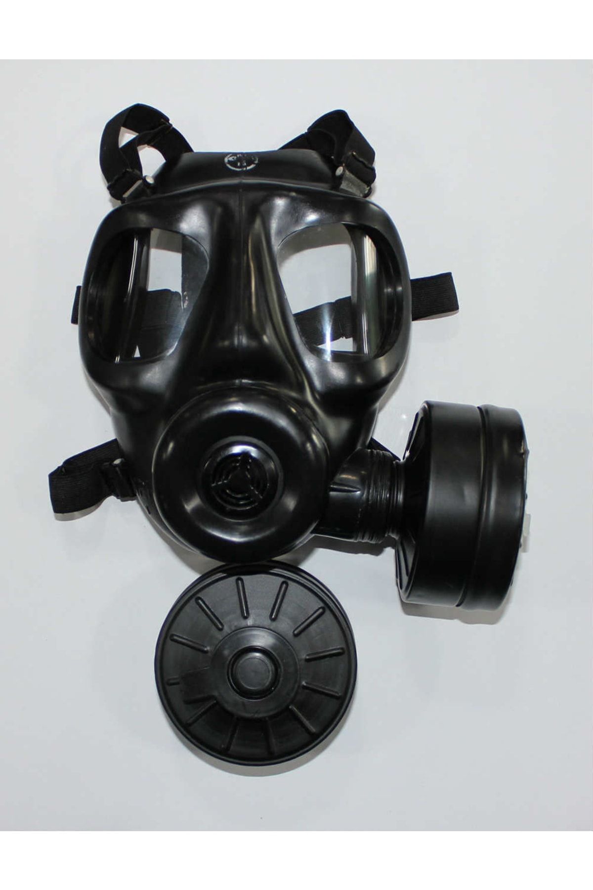 MKE Uyumlu Sr6-s Tam Yüz Iş Güvenliği Askeri Gaz Maskesi - Iki Adet Kbrn D12 Filtre Nbc