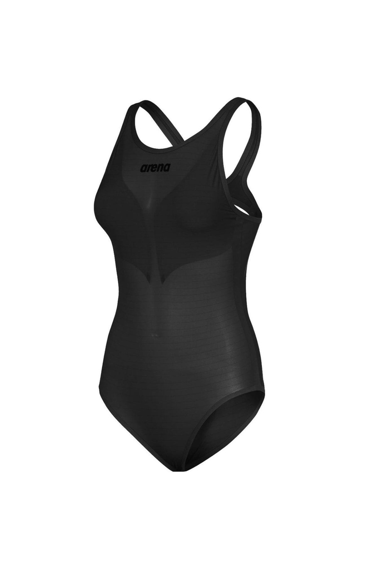 Arena W Pwskin Carbon Duo Top Kadın Siyah Karbon Yüzücü Yarış Mayosu 00275750