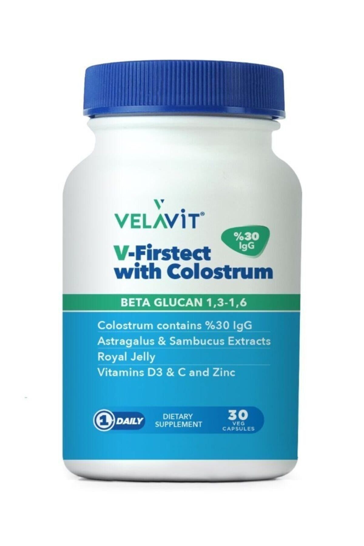 Velavit V-firstect With Colostrum Takviye Edici Gıda 30 Tablet
