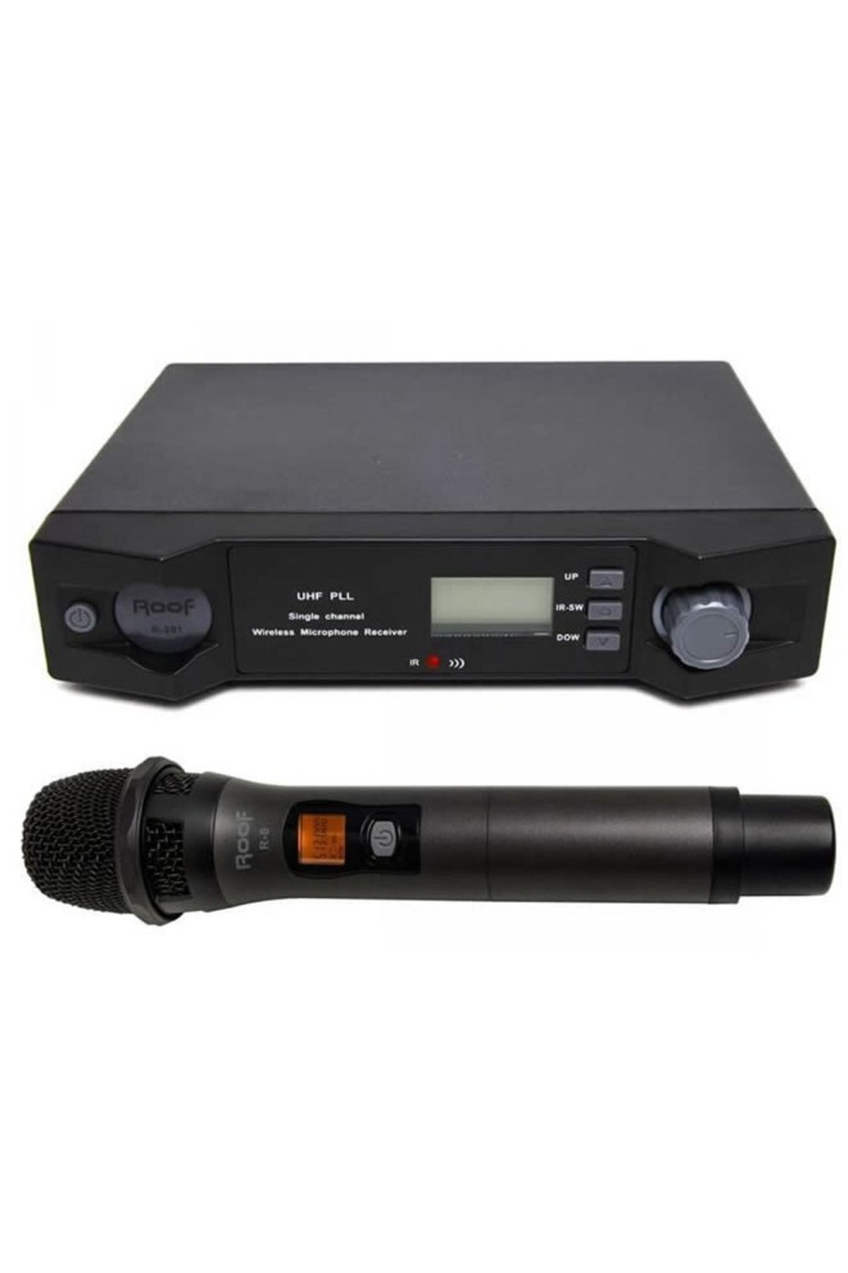 ROOF R-201e Uhf Dijital El Tipi Telsiz Mikrofon
