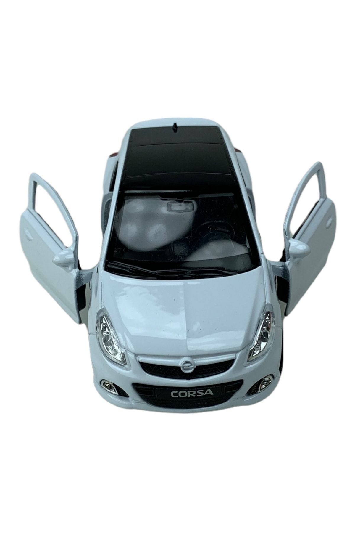 Hobimtek Opel Corsa Opc Model Araba Die Cast Çek Bırak Oyuncak Araç Beyaz