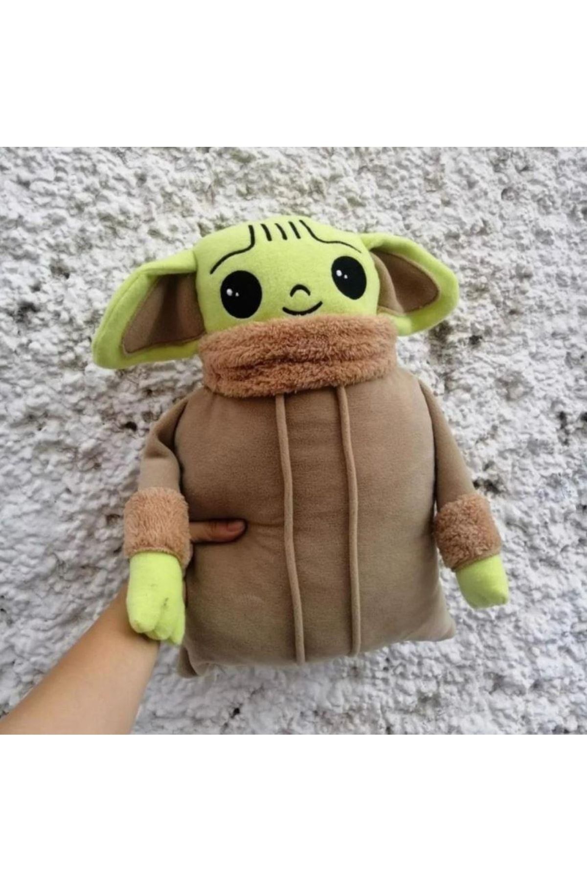 Mashotrend 45 Cm Bebek Yoda Peluş Yastık - Baby Yoda Peluş - Star Wars Peluş