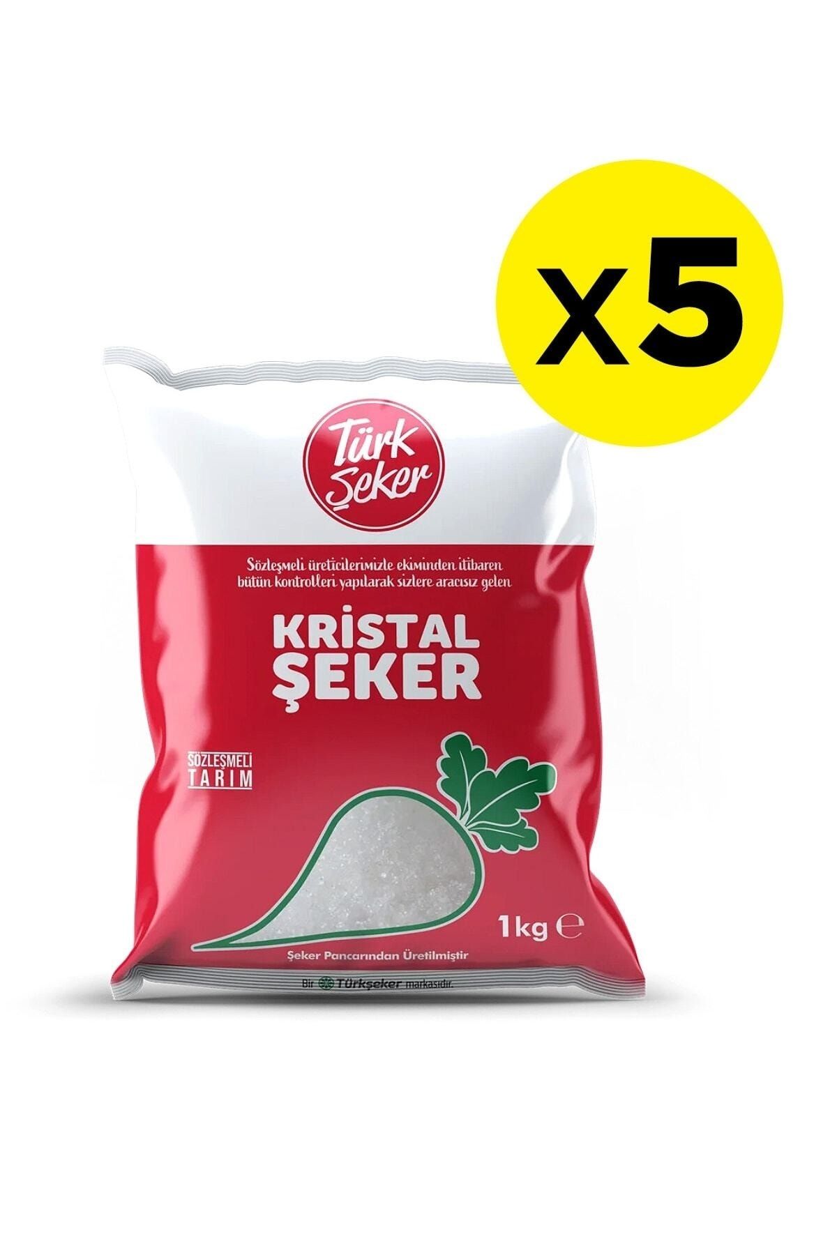 Türk Şeker Toz Şeker 1000 Gr X 5 Adet (5 Kg)