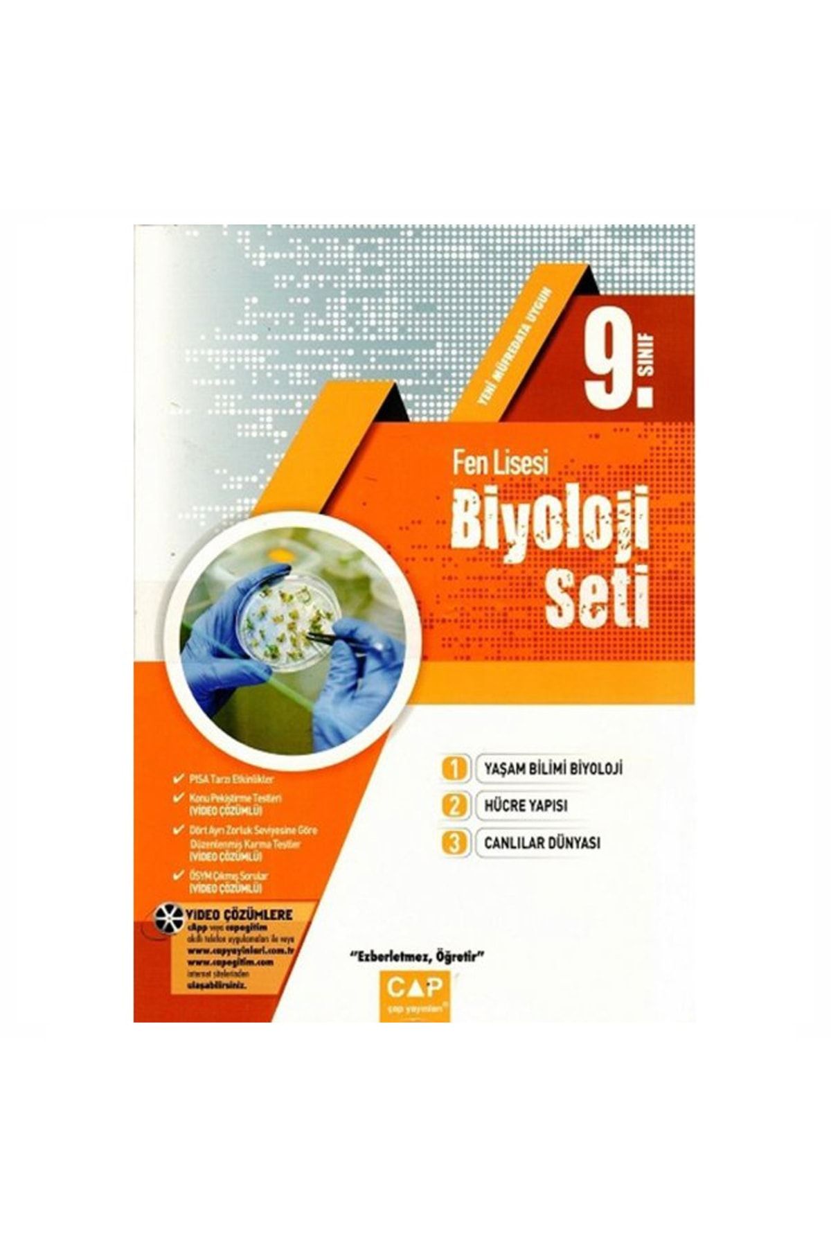 Çap Yayınları 9. Sınıf Fen Lisesi Biyoloji Seti