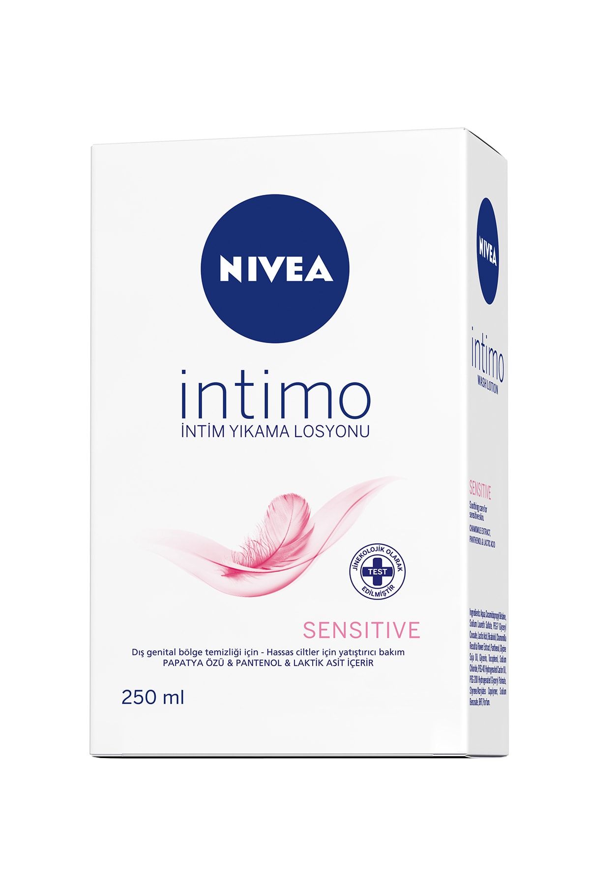 NIVEA Intimo Hassas Genital Bölge Yıkama Ve Temizleme Losyonu 250ml, Hassas Cilt, Alkali Sabun Içermez