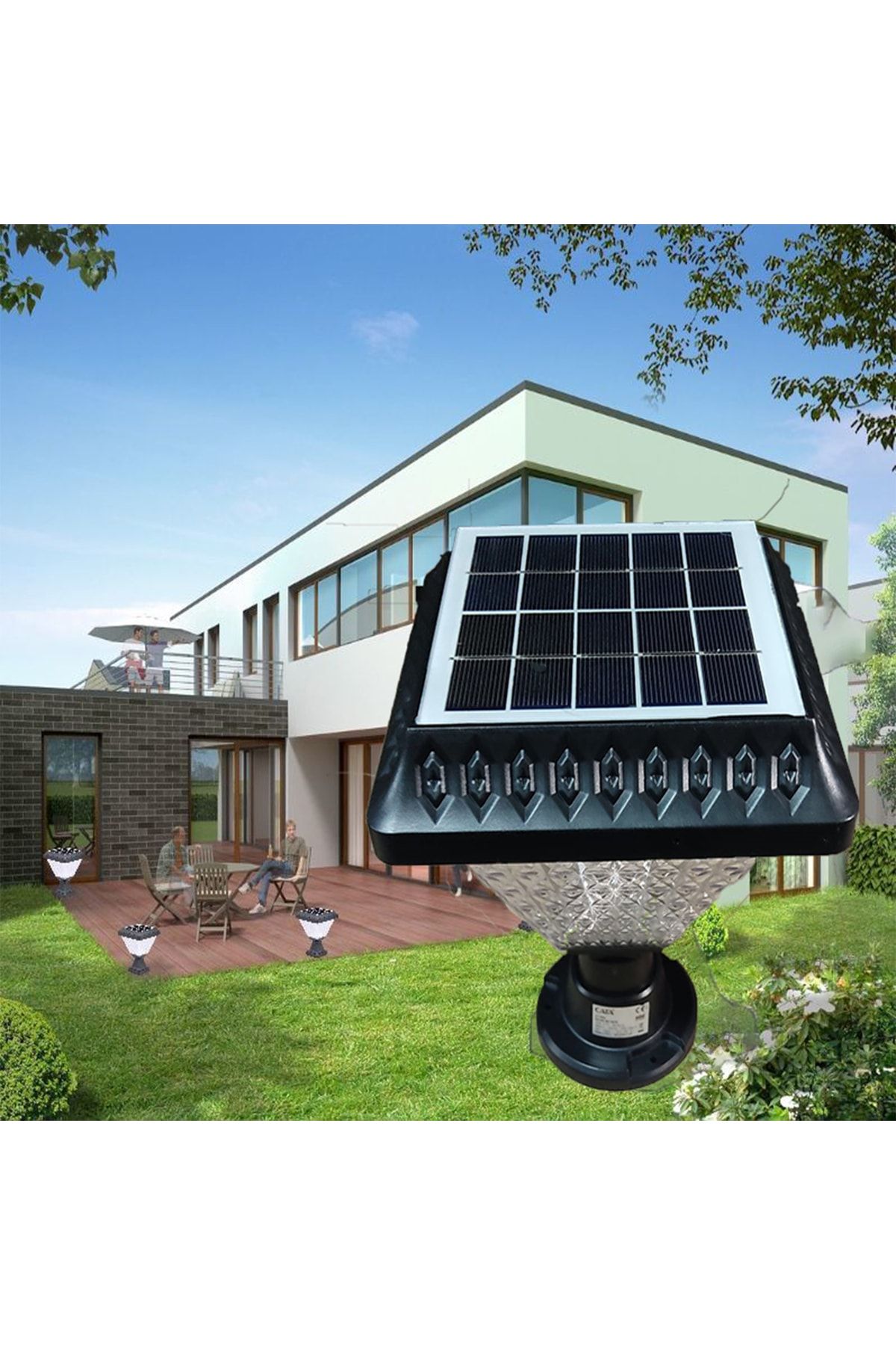 Tamer Elektrik Cata 30w 4000 Kelvin Solar Set Üstü Bahçe Armatür Ct-7315