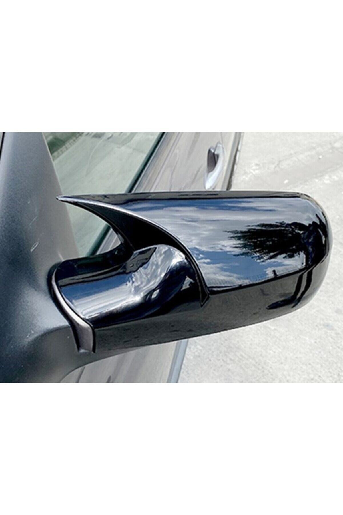 Sargas Renault Megane 2 Batman Ayna Kapağı Yarasa Ayna Piano Black Plastik