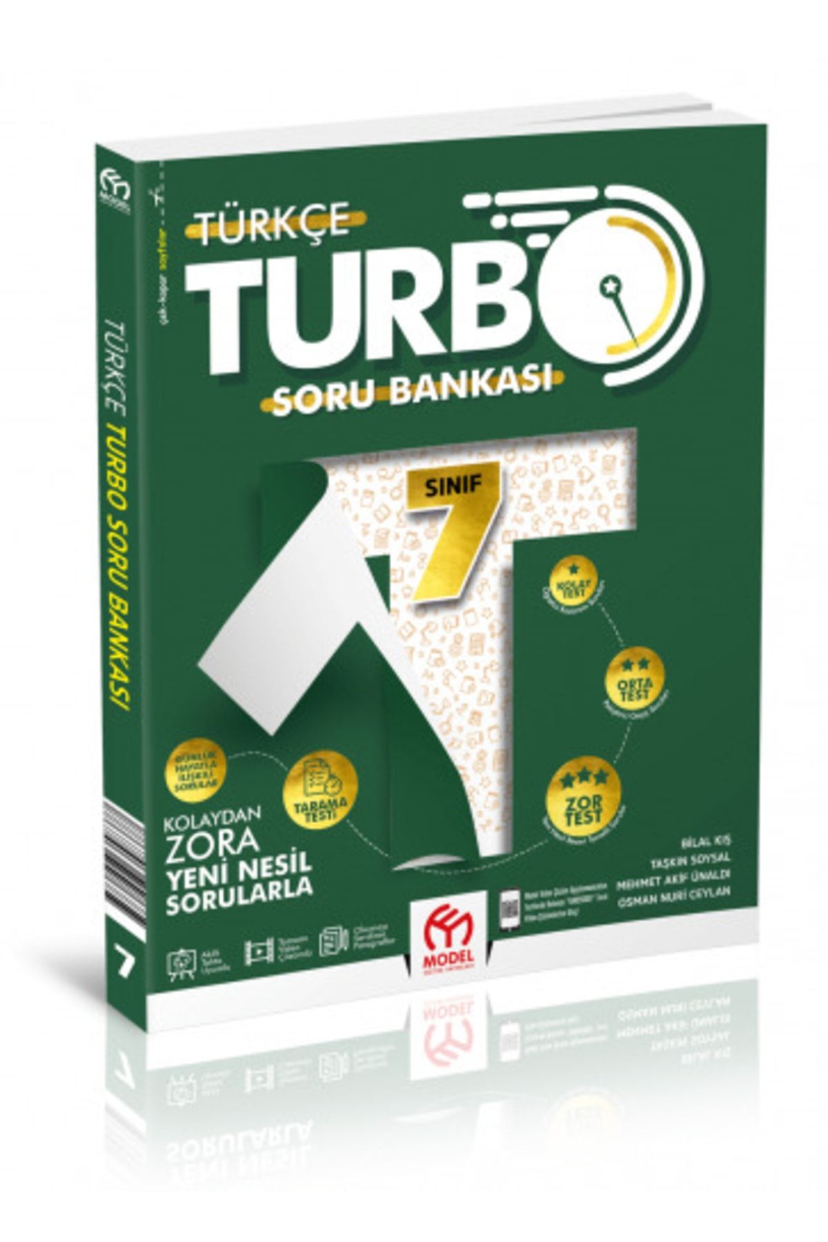 Model Eğitim Yayınları Model 7 Sınıf Türkçe Turbo Soru Bankası
