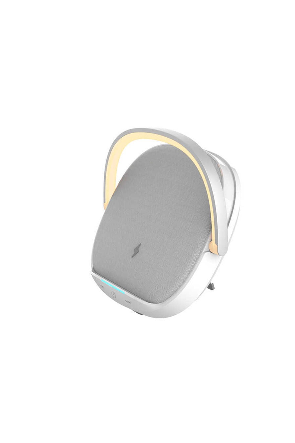 WIWU Cep-h Gece Lambalı Ve Kablosuz Şarj Standlı Bluetooth Speaker Hoparlör Y1