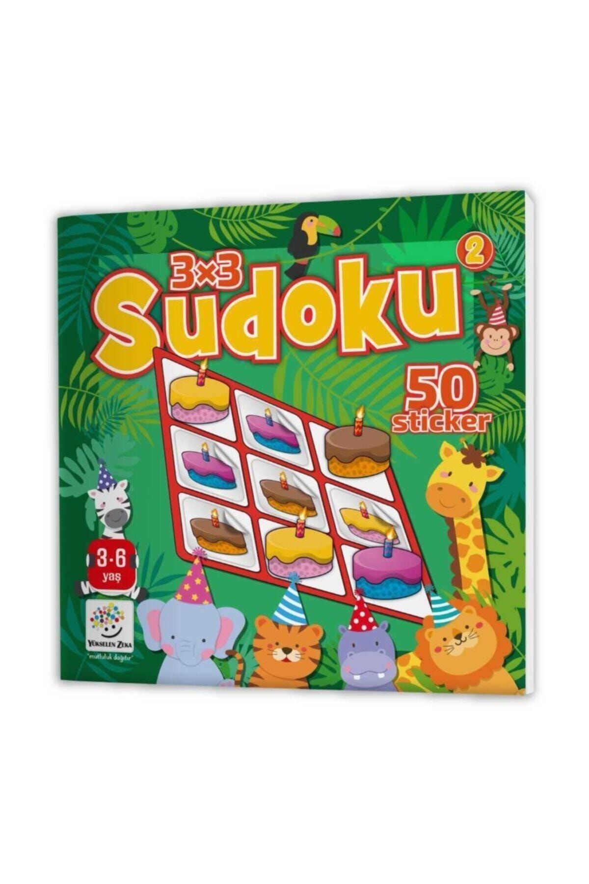Yükselen Zeka Yayınları Çocuk Stickerlı Sudoku Kitabı