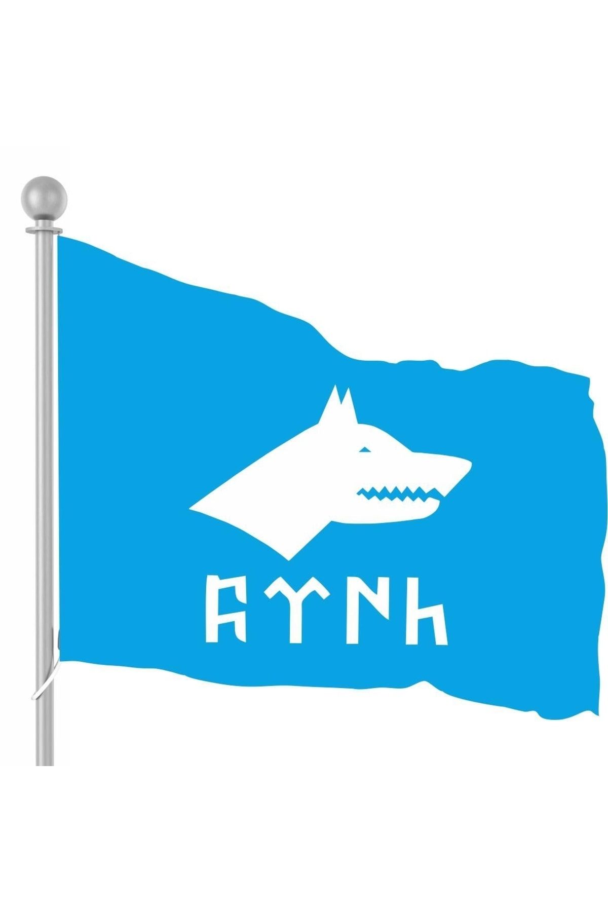 sb sistem bayrak Göktürkçe Bayrağı Mavi 70x105cm