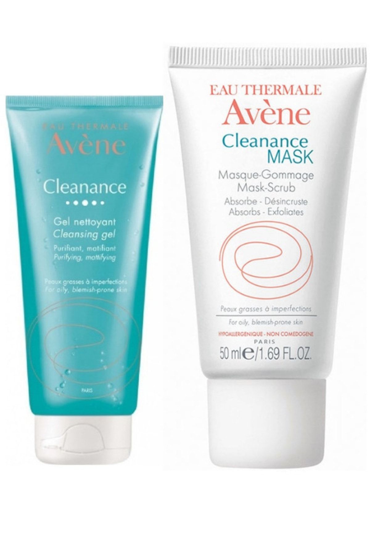 Avene Cleanance Temizleme Jeli 200 Ml - Cleanance Arındırıcı Maske 50 Ml