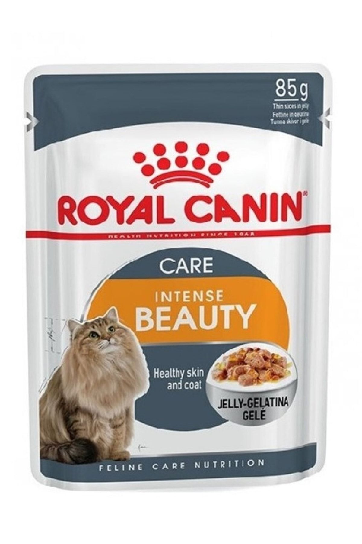 Royal Canin Care Intense Beauty Jelly Pouch 85 Gr X 6 Adet