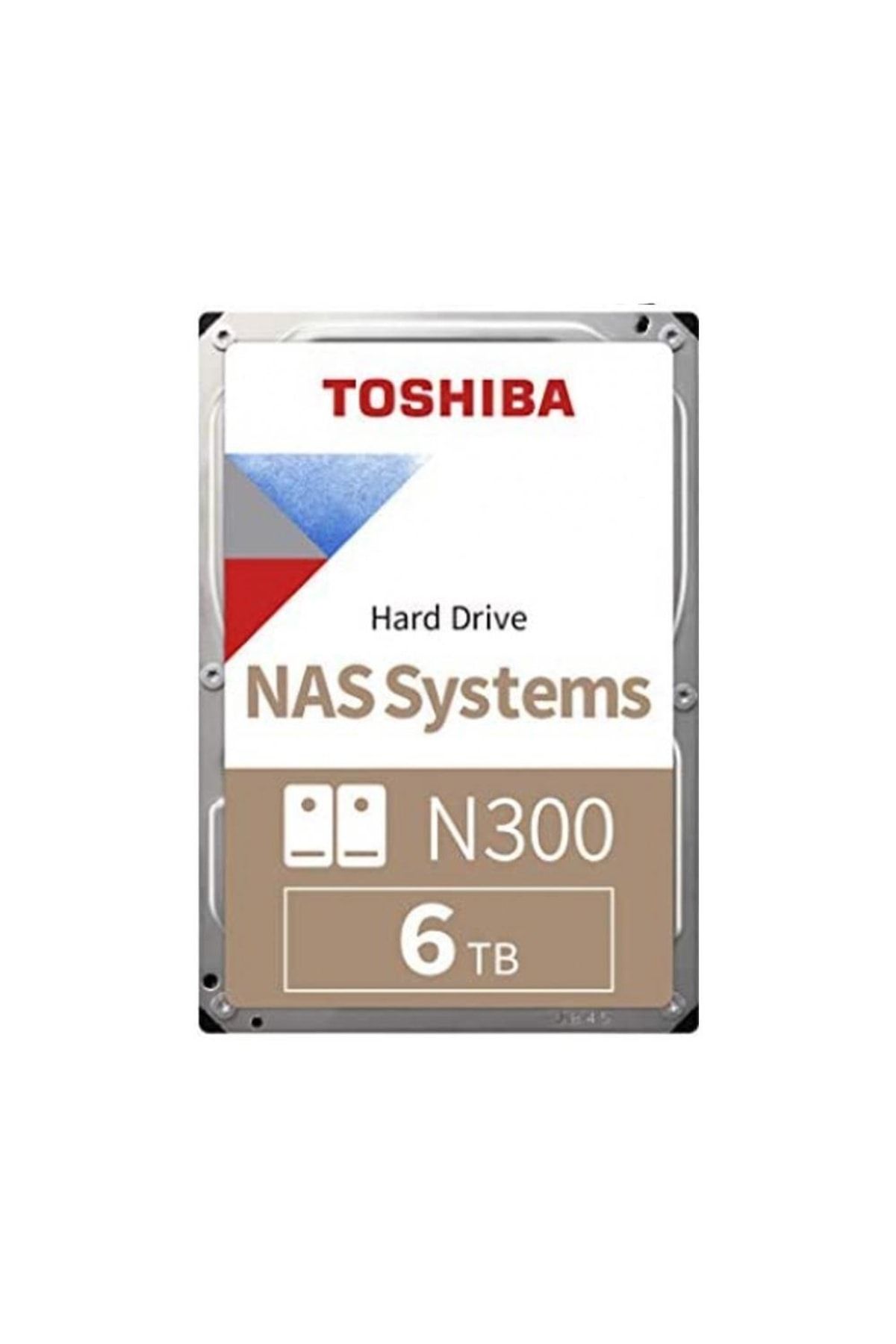 Toshiba 3.5" 6tb N300 Sata 3.0 128mb Önbellek 7200rpm Nas Harddisk