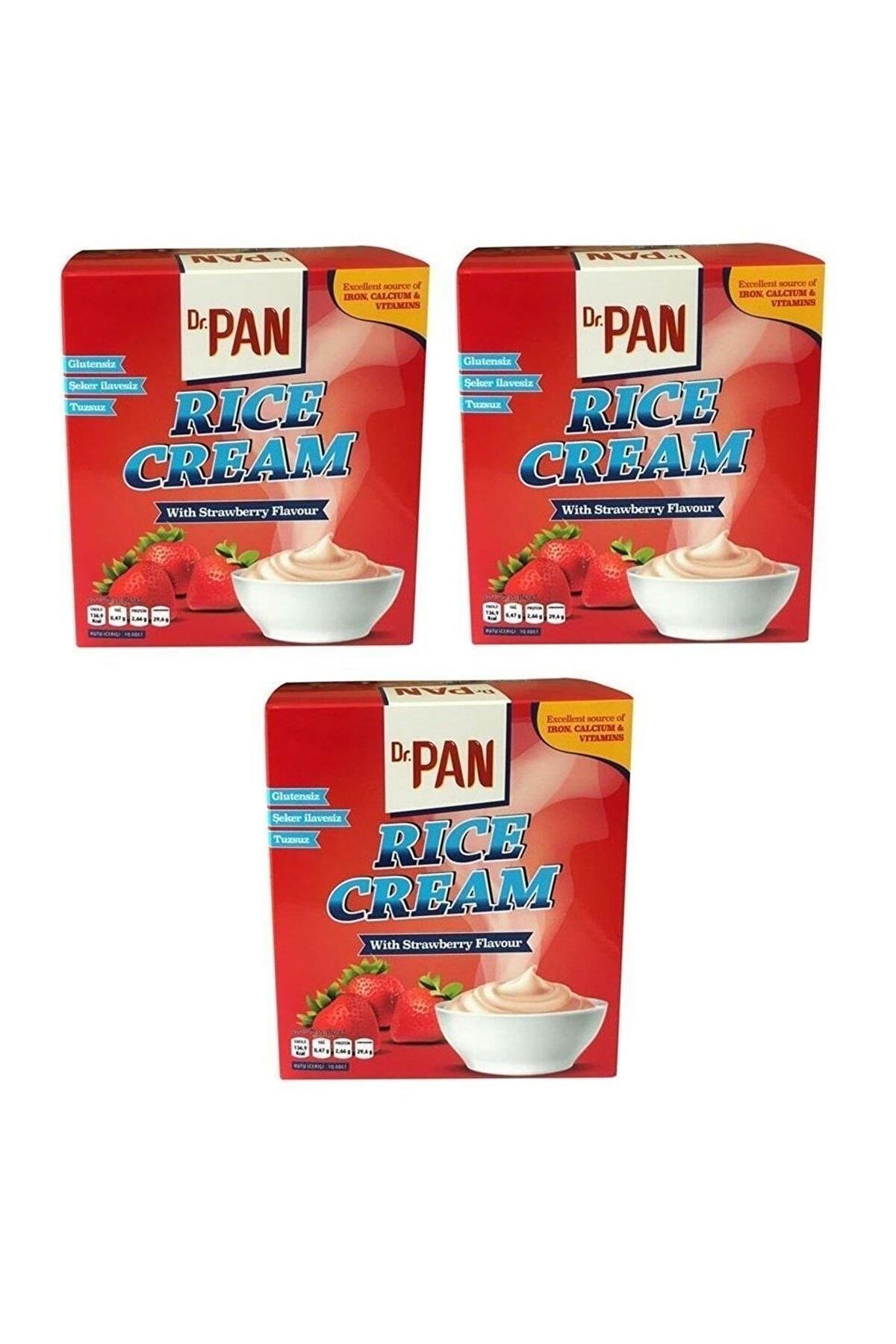 Dr Pan Dr.pan Çilek Aromalı Pirinç Kreması 3 X 400 Gr