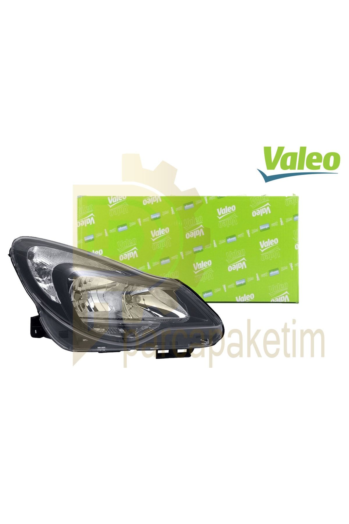 Valeo Opel Corsa D Far Sağ Siyah 2010-2014 [makyajlı] []  Uyumlu
