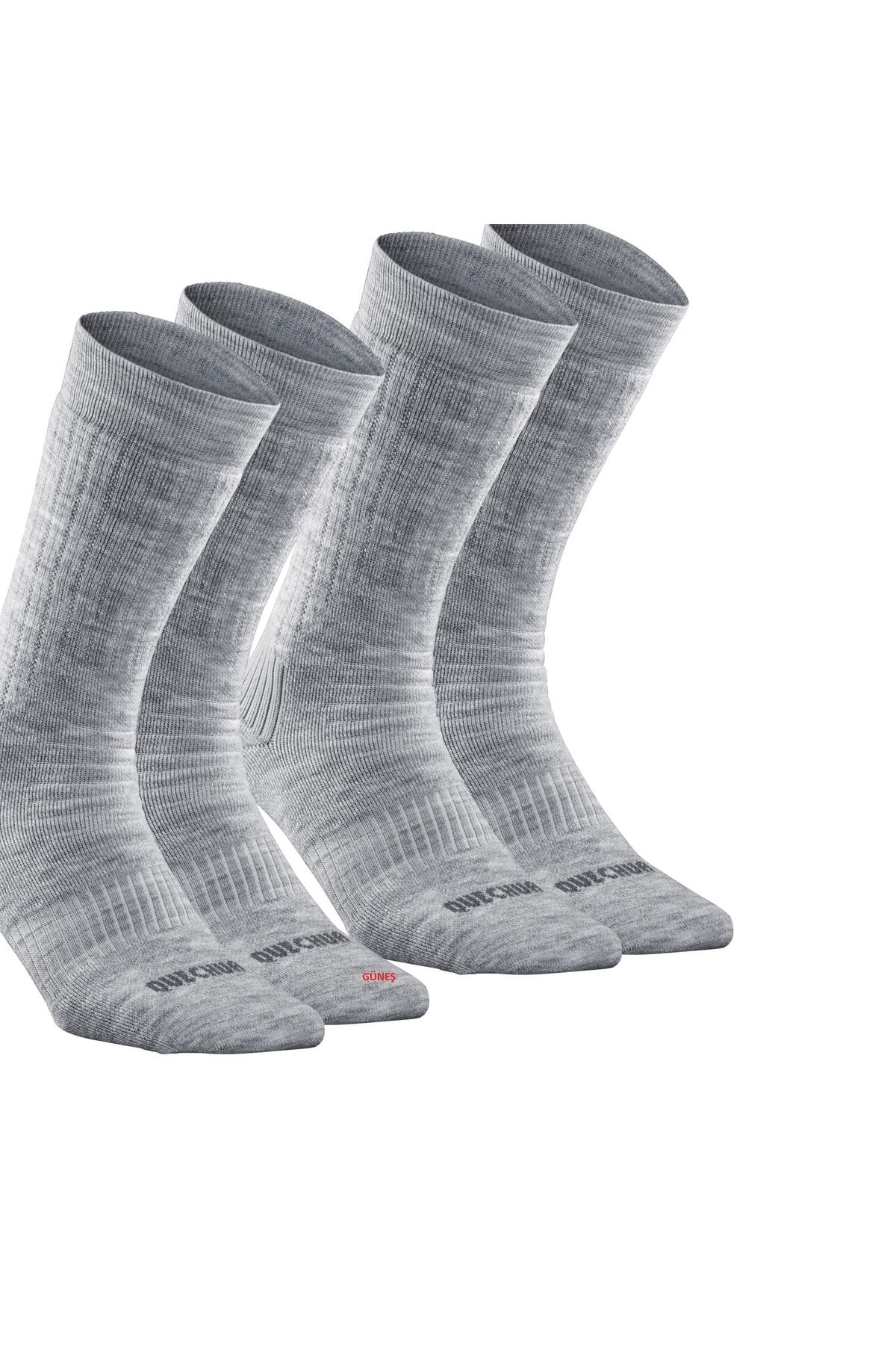 Decathlon - Termal Çorap Yünlü Havlu Kumaşı Yüksek Kalite Dokuma 20 Drc Mükemmel Isı Koruma 2 Çift