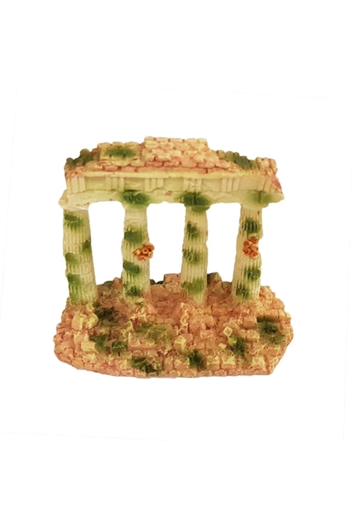 Genel Markalar Akvaryum Dekoru Roma Sütunu 10x5,2x9cm