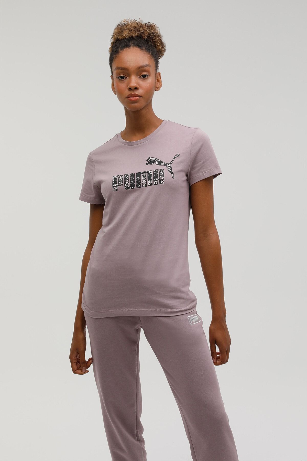Puma Bppo-000182 Blank Base - Yeşil Kadın Kısa Kol T-shirt