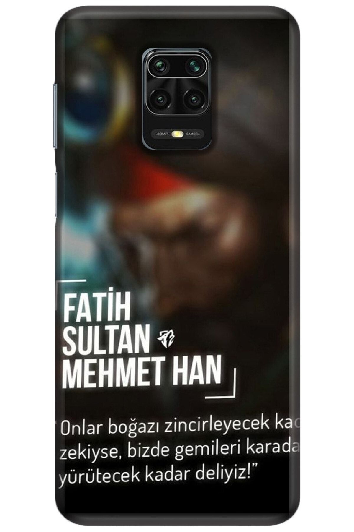 Noprin Xiaomi Redmi Note 9s Kılıf Silikon Baskılı Desenli Arka Kapak