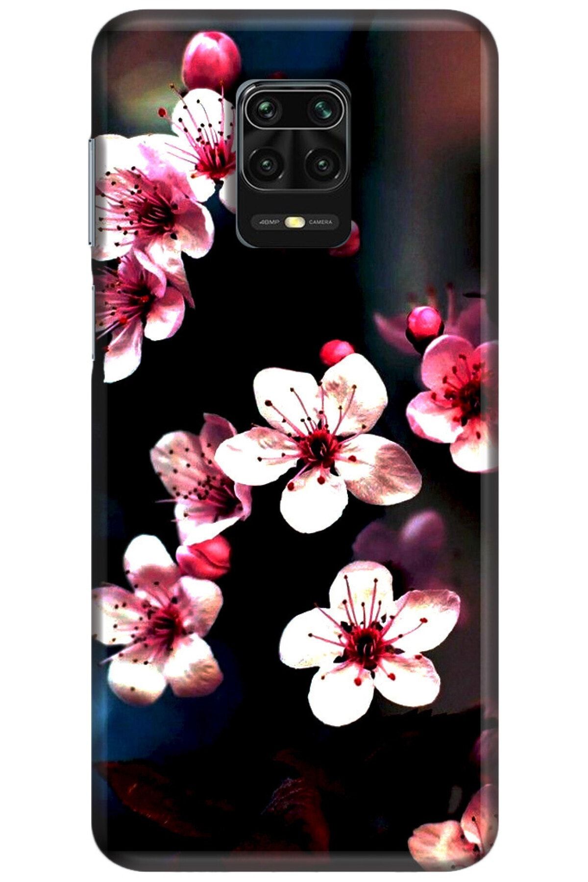 Noprin Xiaomi Redmi Note 9s Kılıf Silikon Baskılı Desenli Arka Kapak