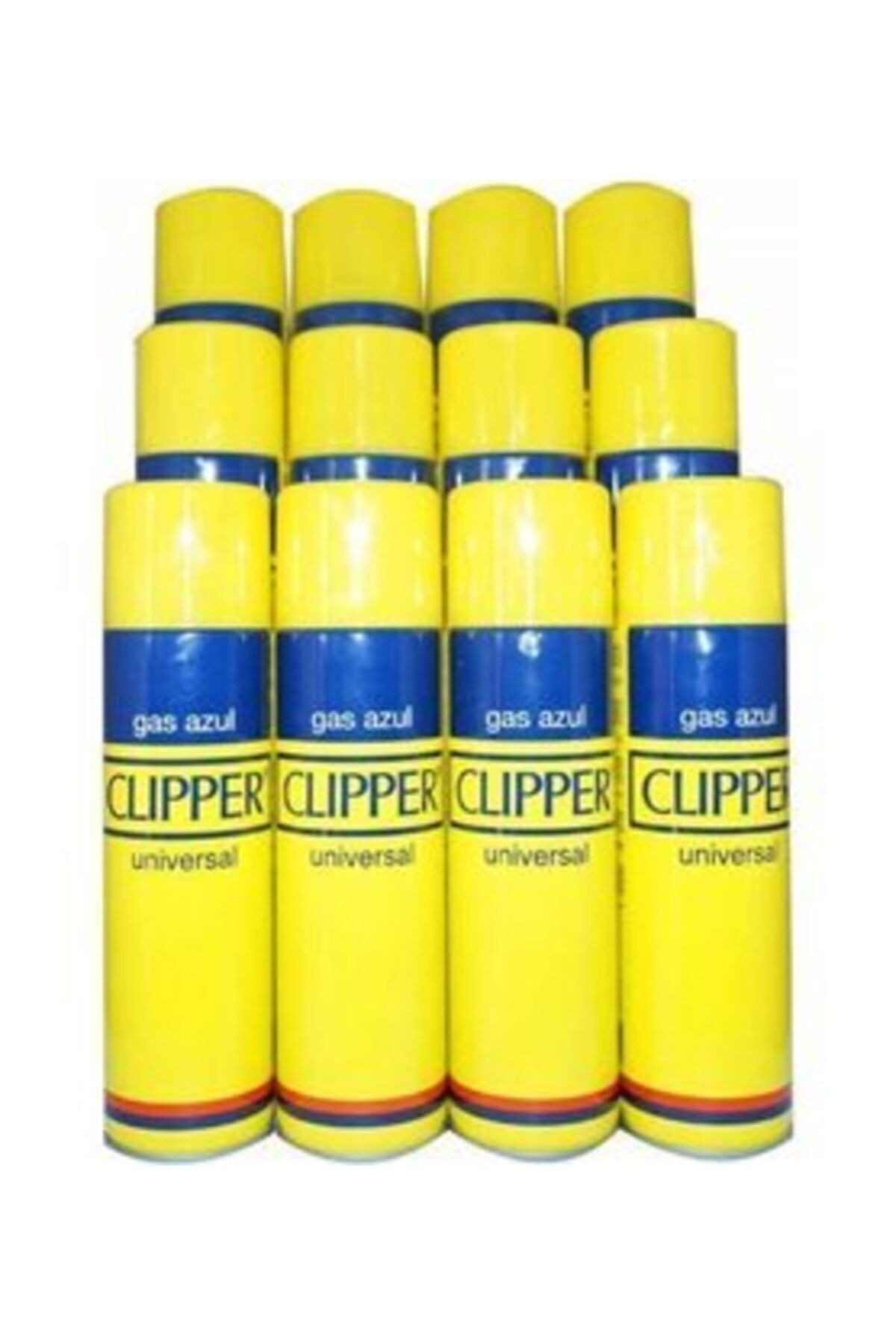Clipper Marka 12 Adet 250 ml Çakmak Gazı