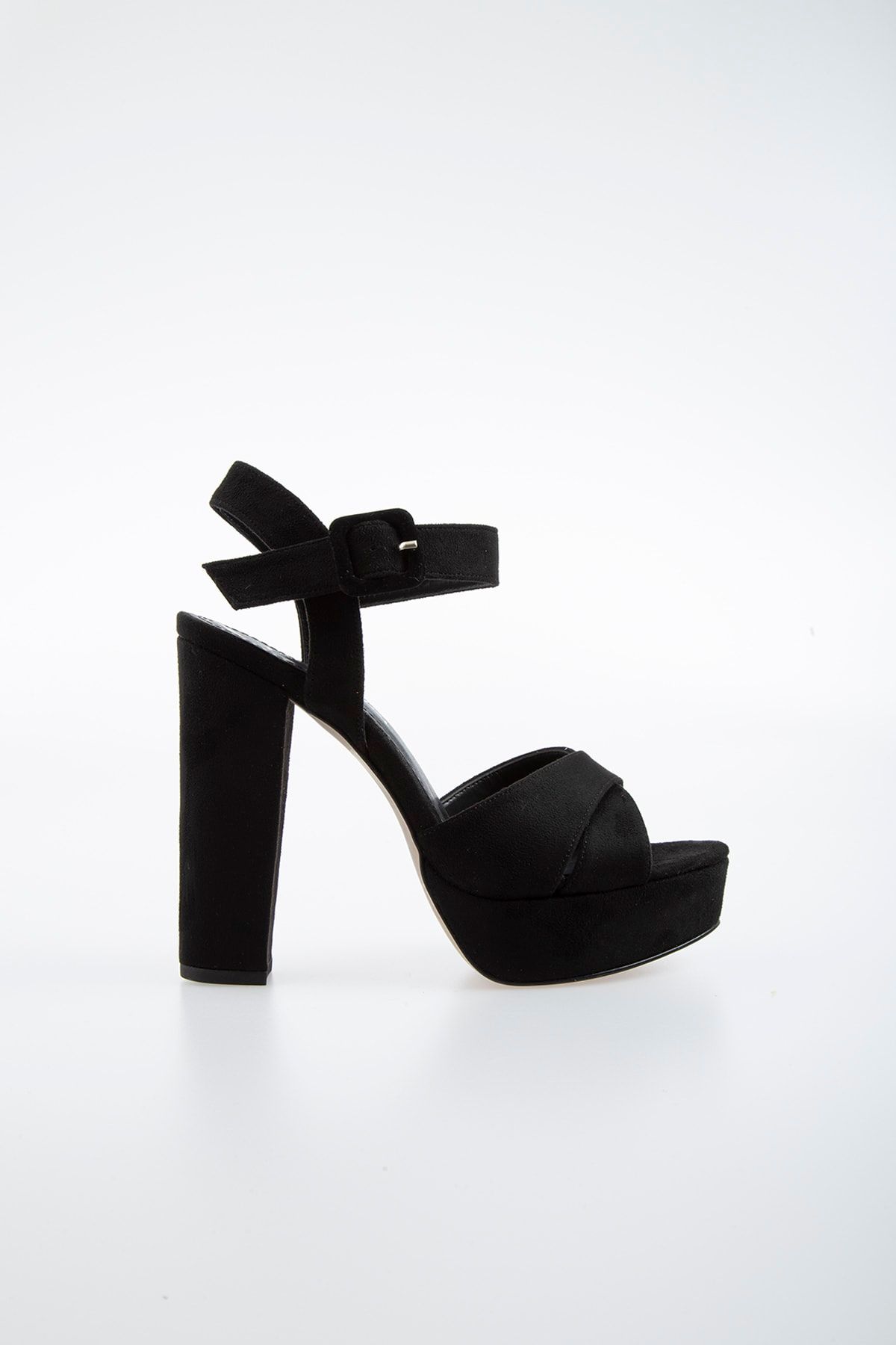 Pierre Cardin Pc-50165 Suet Siyah Kadın Ayakkabı