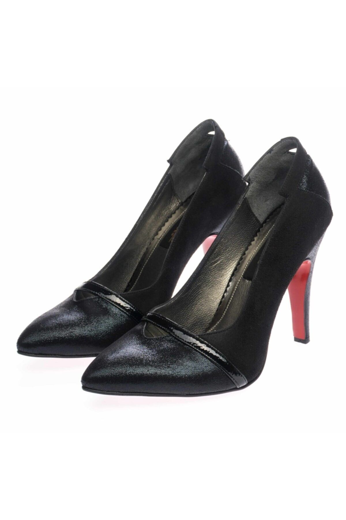İriadam 190333 Siyah Büyük Numara Kadın Ayakkabı