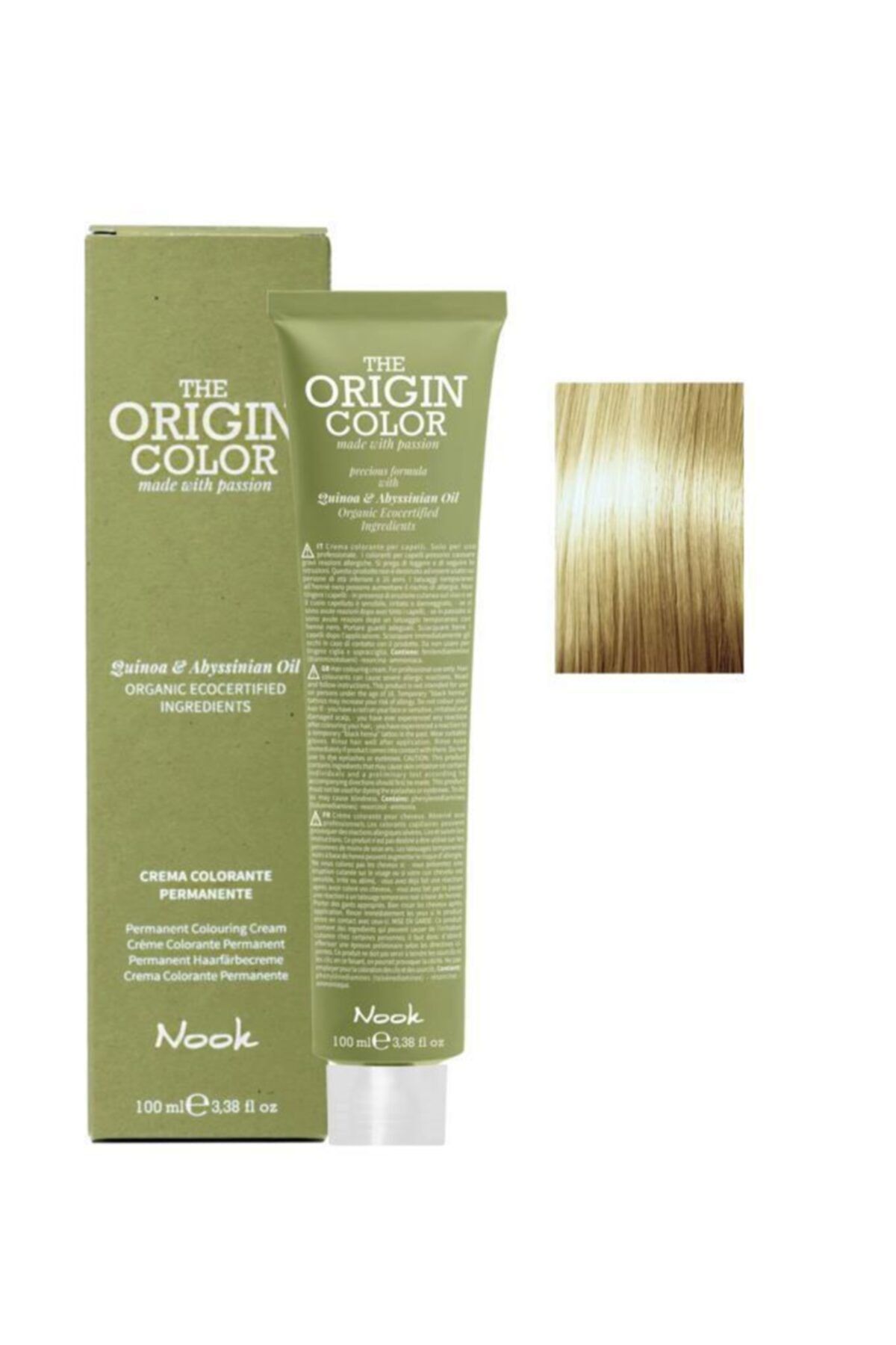 Nook The Origin Color Saç Boyası 9.3 Çok Açık Kumral Altın 100 ml