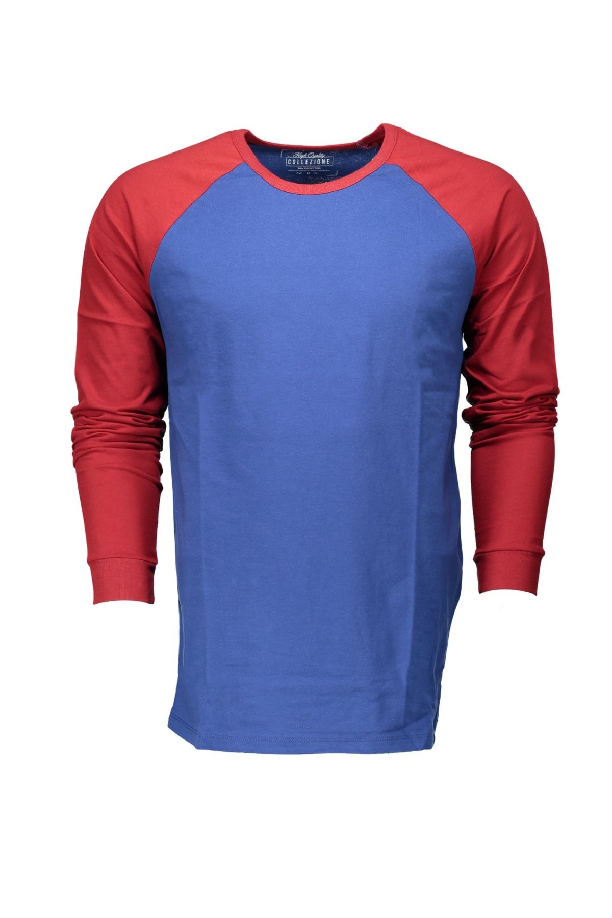 Collezione Lacivert Erkek Spor Regular T-shirt Uzun Kol