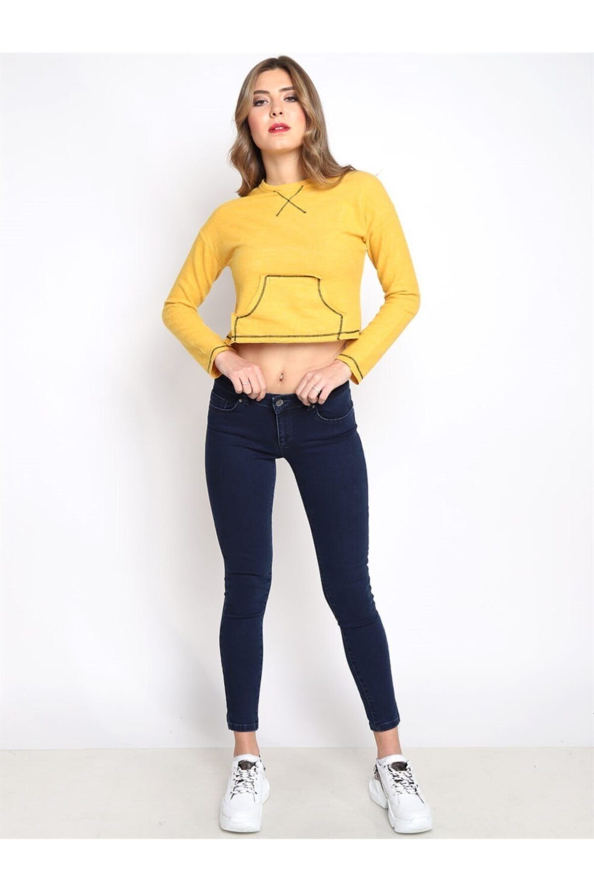 Twister Jeans Kadın Slim Fit Orta Bel Pantolon Lima 9046-36 36