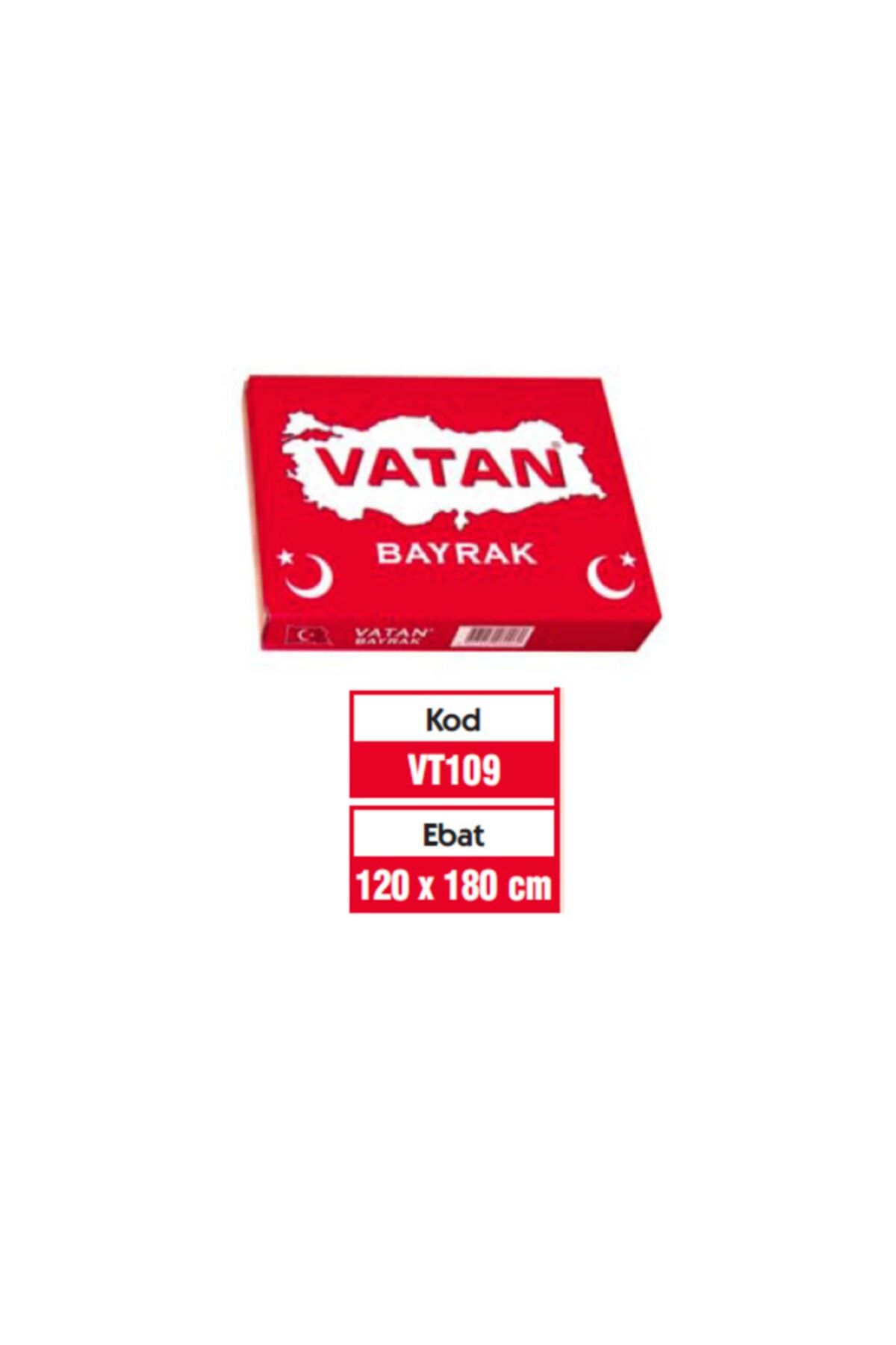 Vatan Türk Bayrağı 120x180 Cm Vt-109