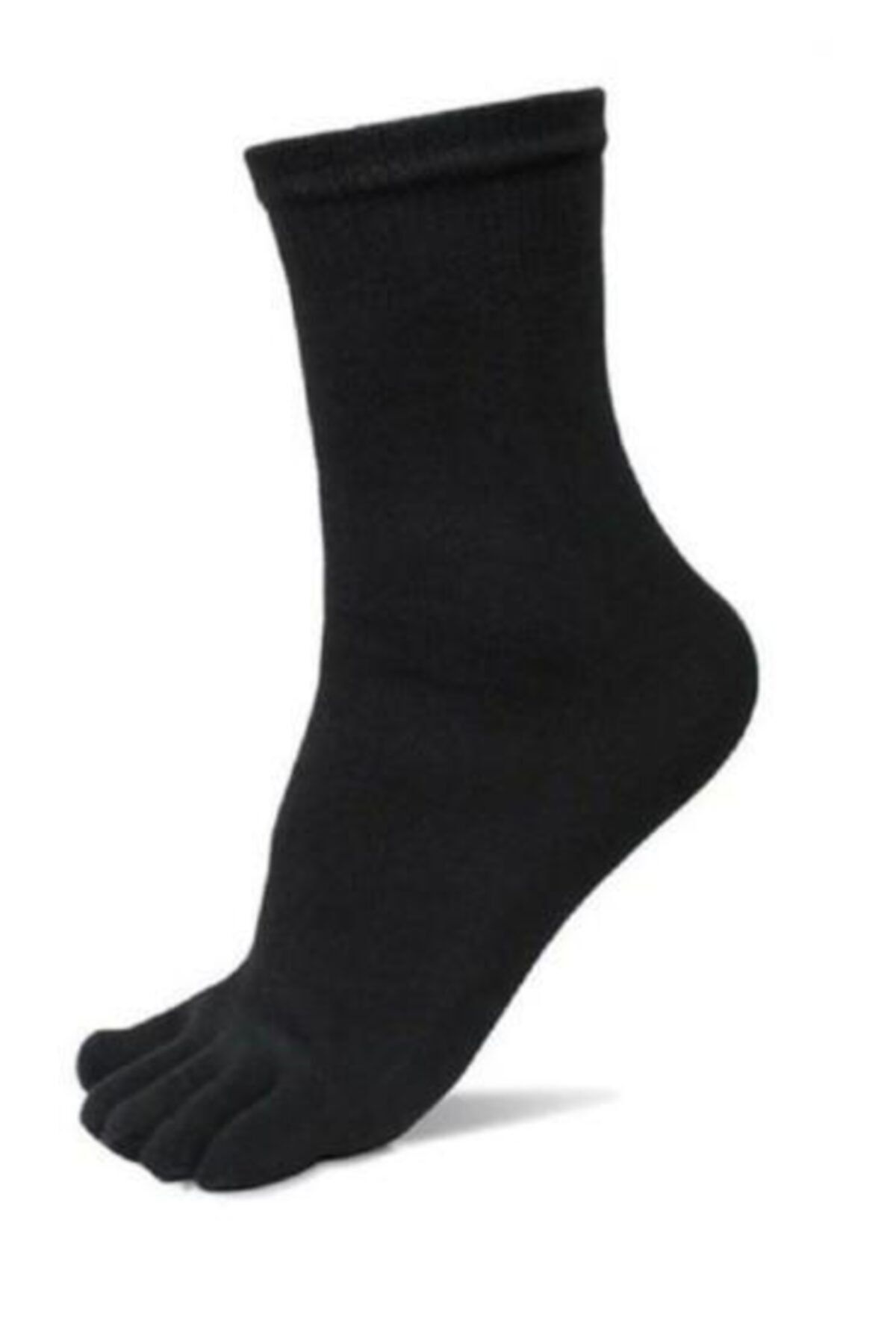 AKDEMİR 6'lı Pamuklu Parmaklı Çorap Erkek Parmak Çorap