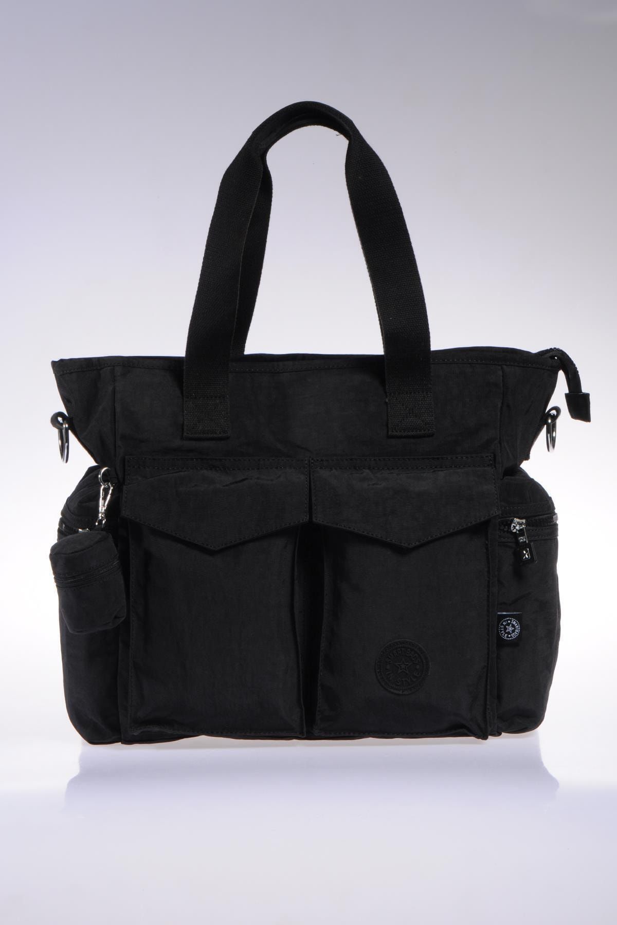 Smart Bags Smb1209-0001 Siyah Kadın Bebek Bakım Çantası