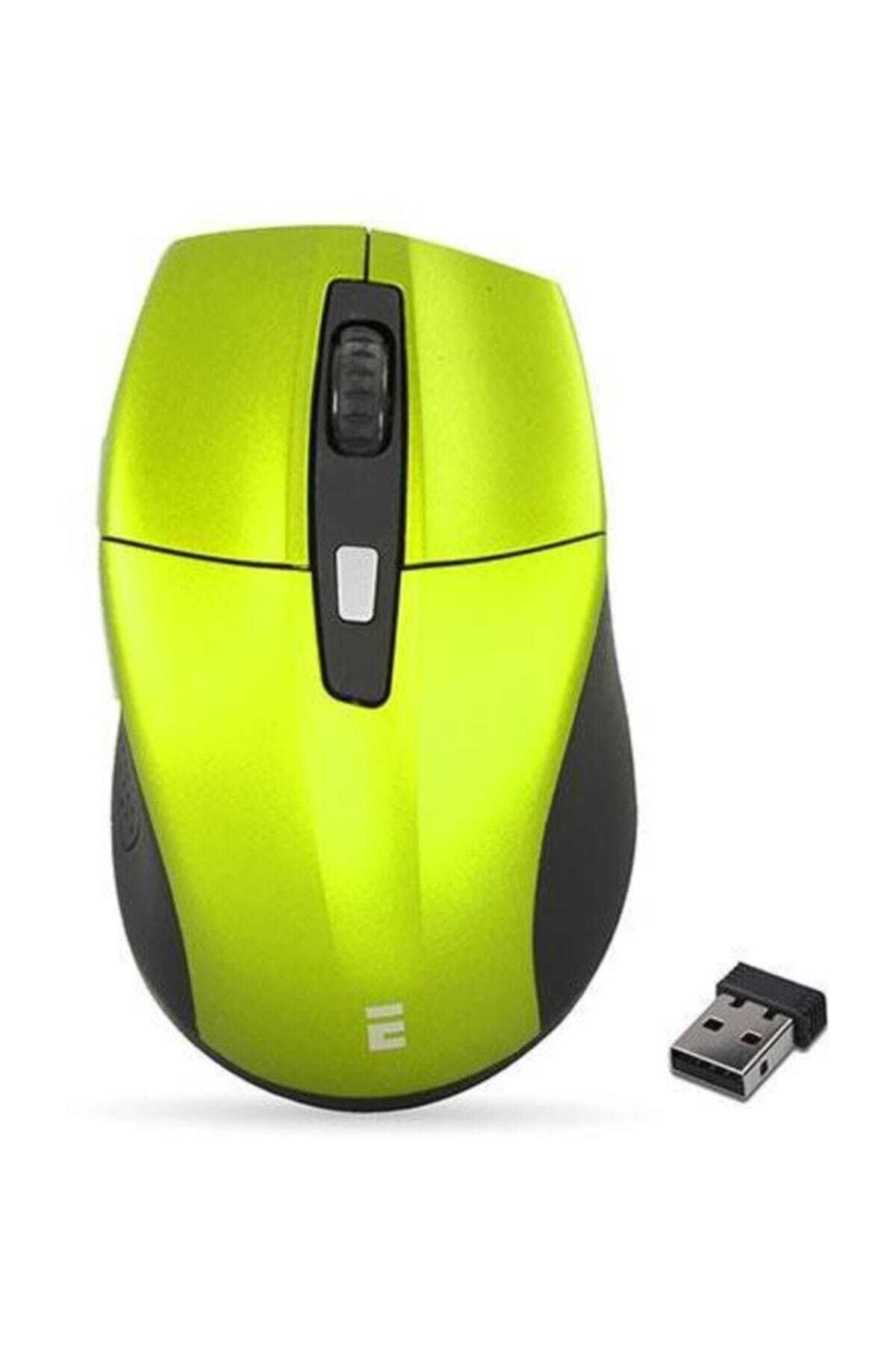 Everest Sm-861 Usb Yeşil 800/1200/1600dpi Süper Sessiz Kablosuz Mouse
